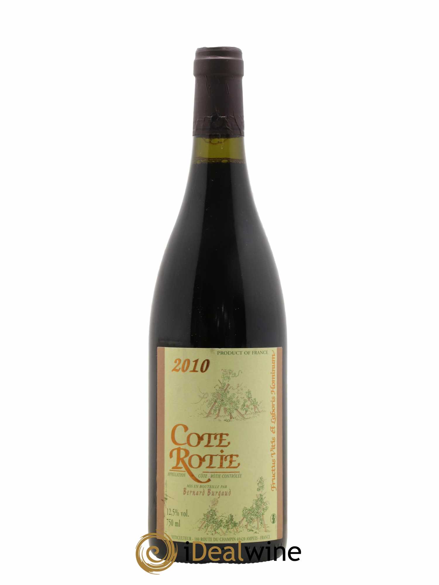 Côte-Rôtie Bernard Burgaud 2010 - Lot de 1 bouteille - 0