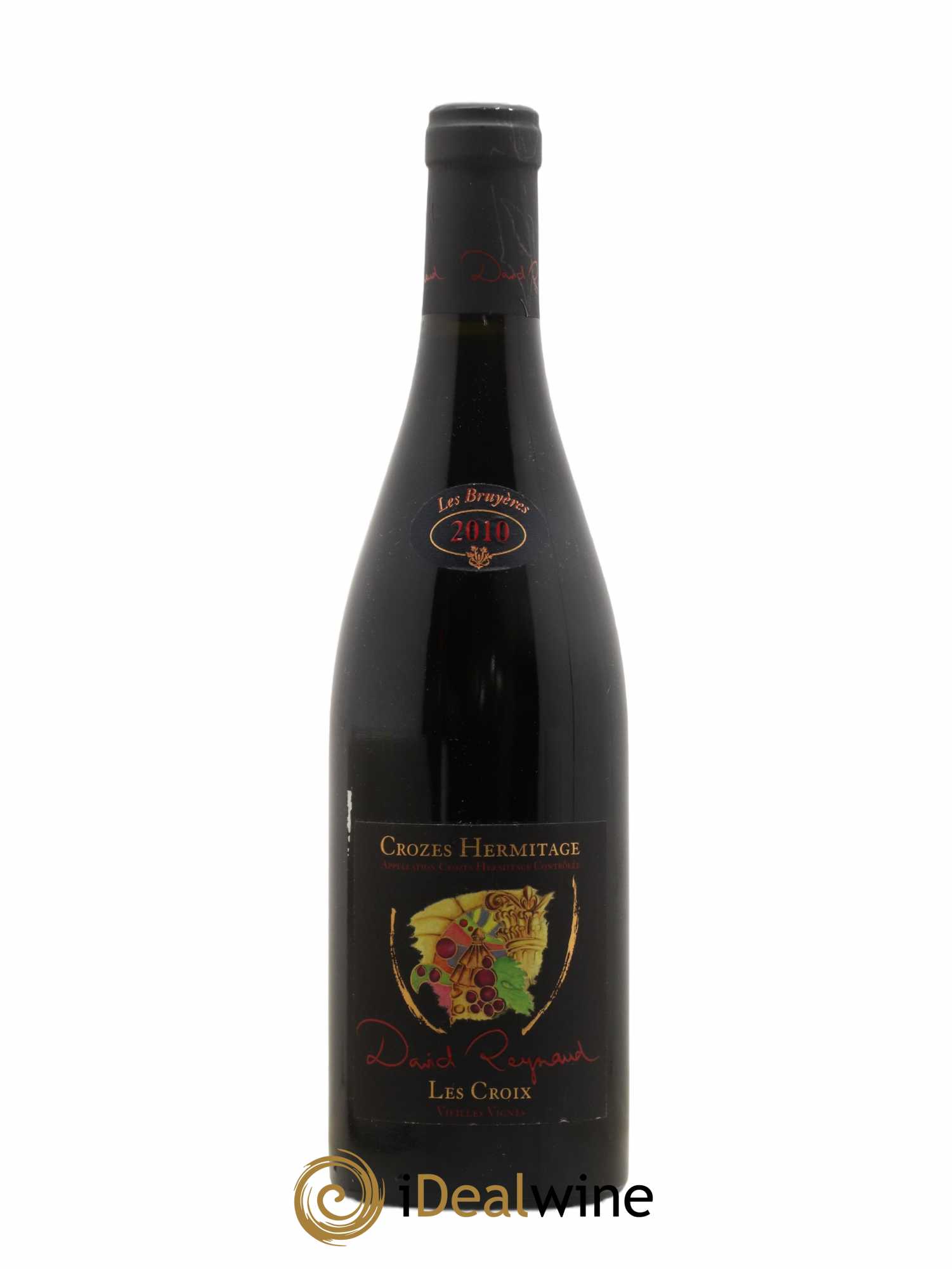 Crozes-Hermitage Les Croix Vieilles vignes David Reynaud 2010 - Lot of 1 bottle - 0