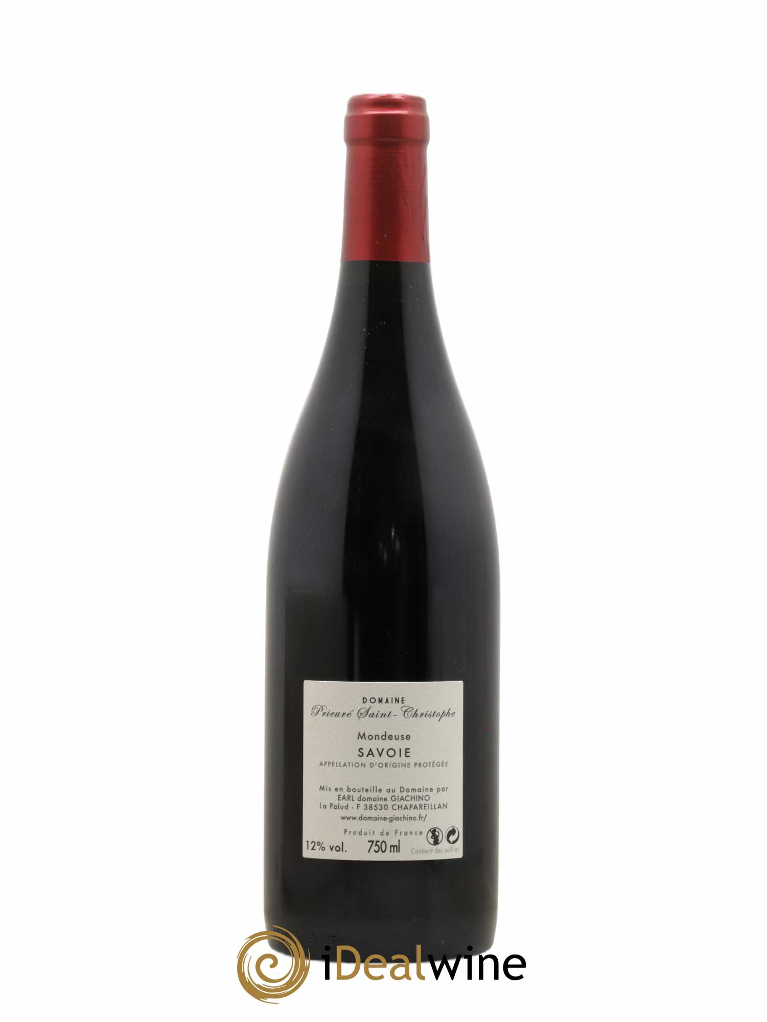 IGP Vin des Allobroges Mondeuse Tradition Prieuré Saint Christophe (Domaine) 2015 - Lot of 1 bottle - 1