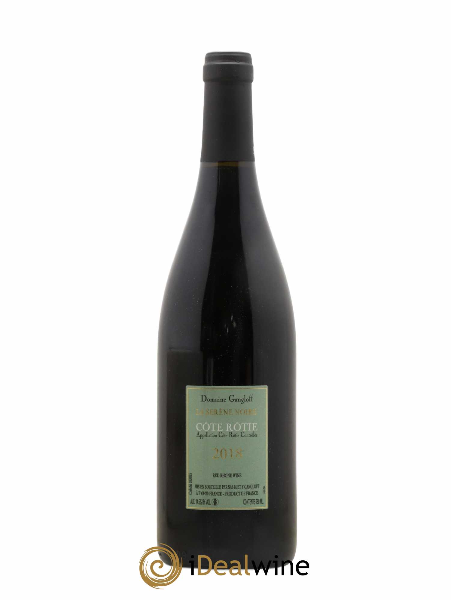 Côte-Rôtie La Sereine Noire Gangloff (Domaine) 2018 - Lot de 1 bouteille - 1