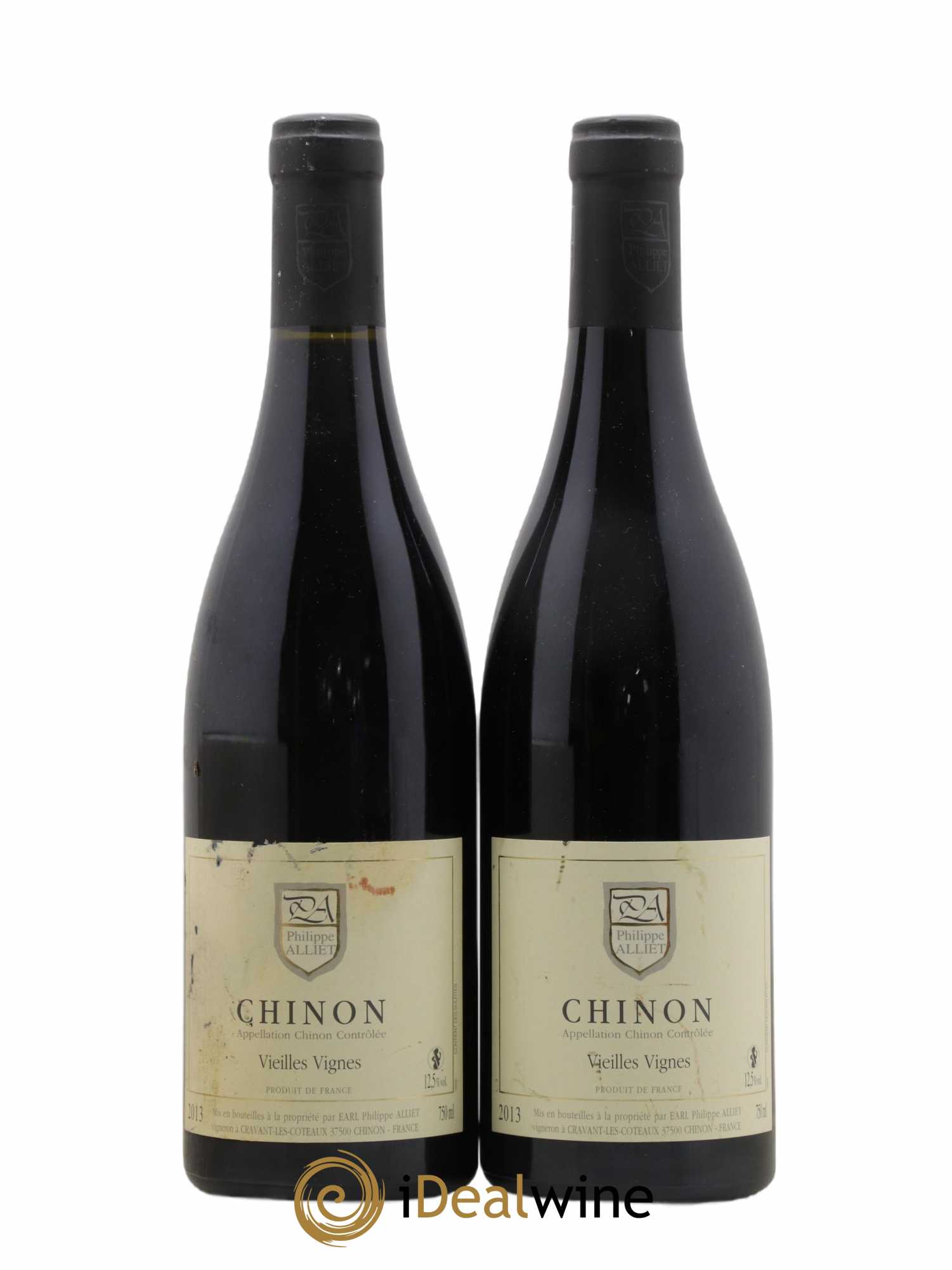 Chinon Vieilles Vignes Philippe Alliet 2013 - Lot de 2 bouteilles - 0