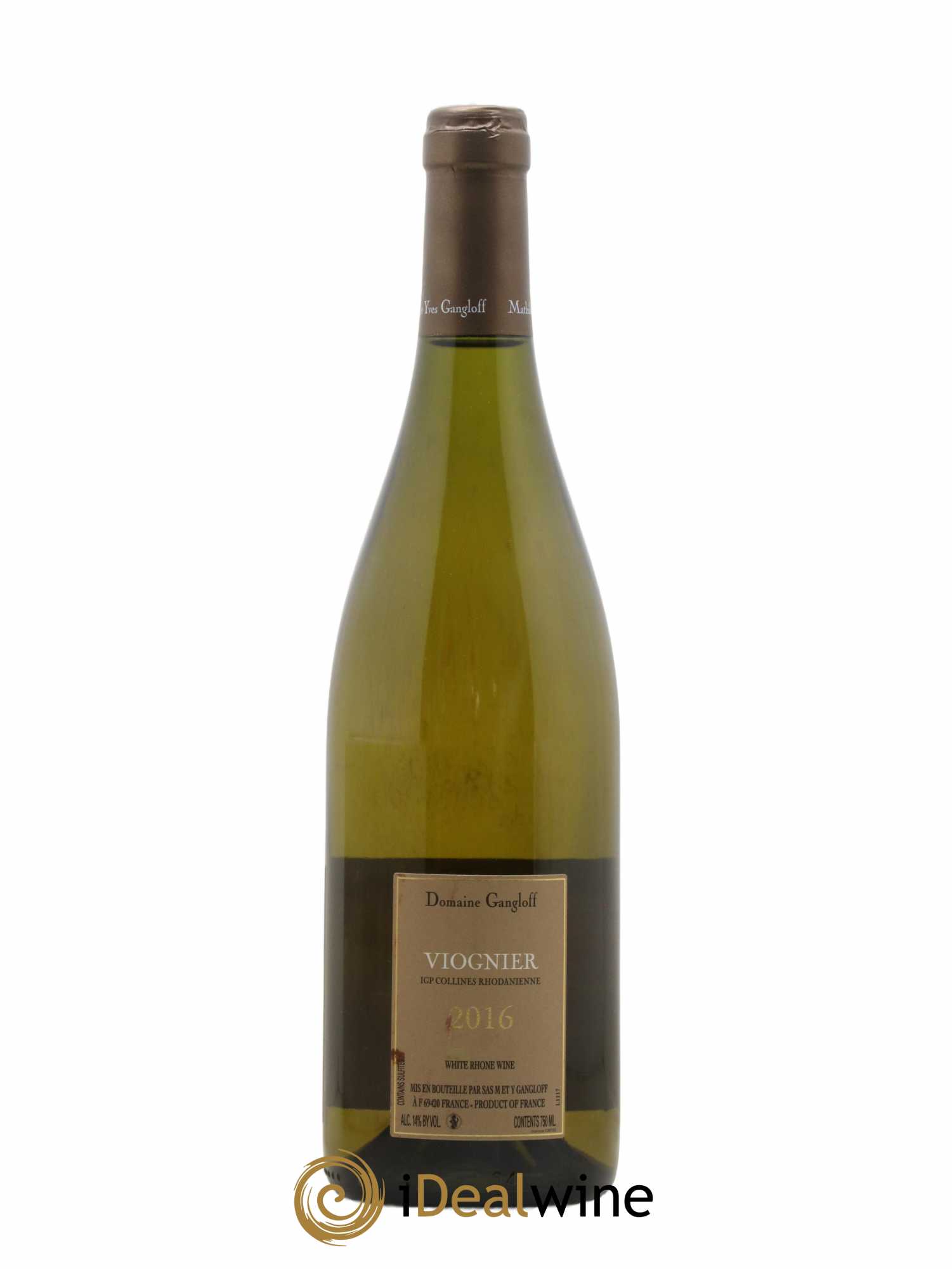 Collines Rhodaniennes Gangloff 2016 - Lot de 1 bouteille - 1