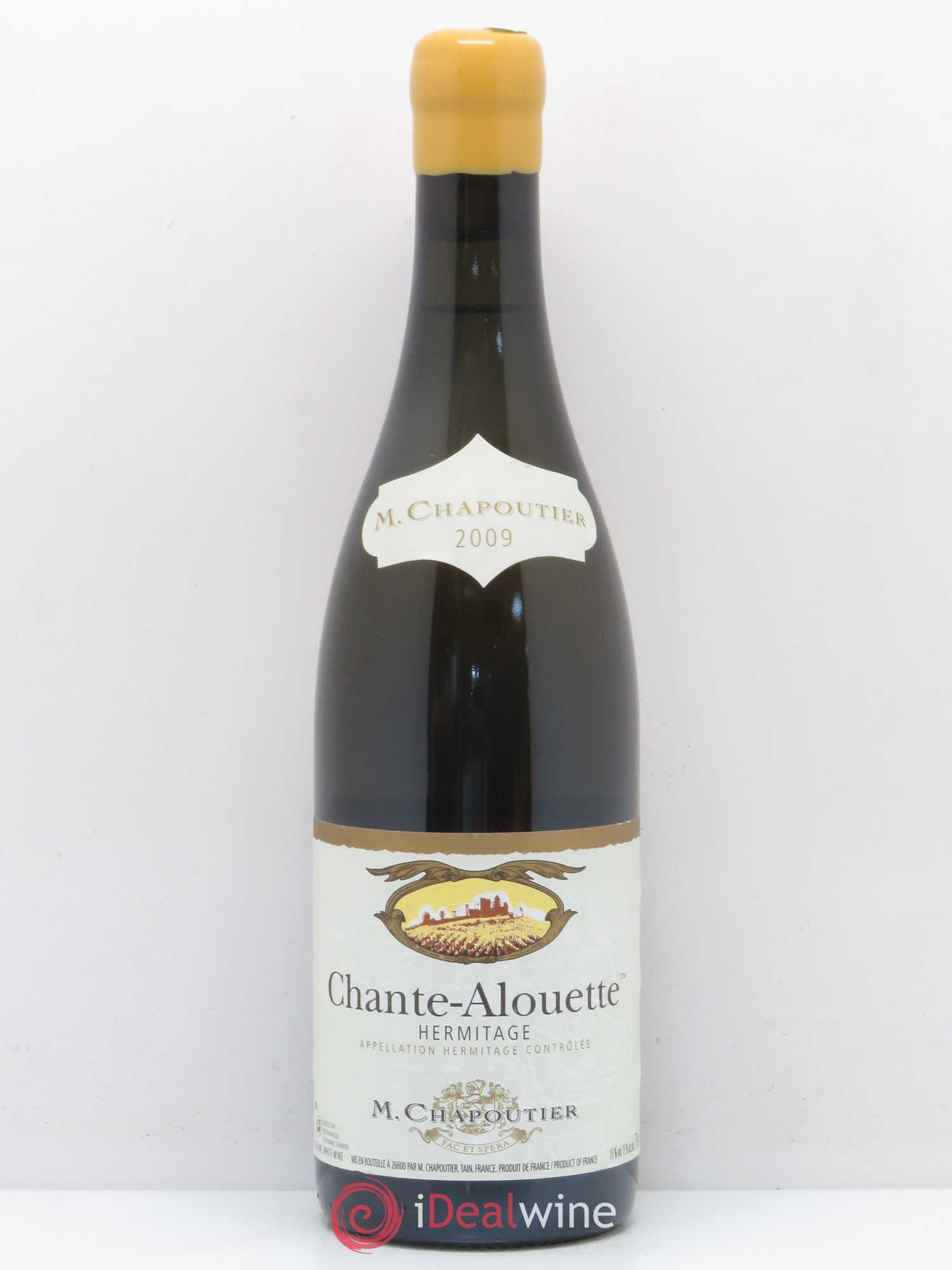 Hermitage Chante Alouette Chapoutier 2009 - Posten von 1 Flasche - 0