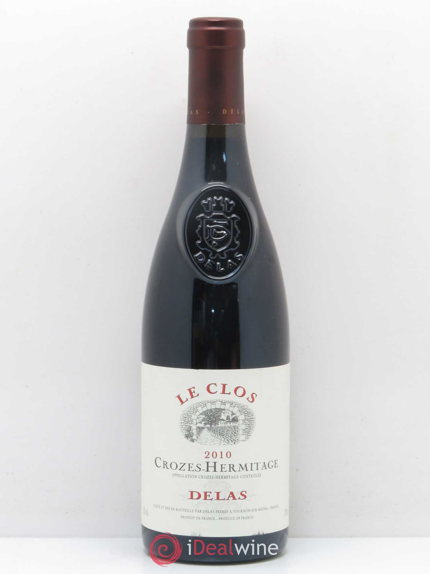 Crozes-Hermitage Le Clos Delas Frères 2010 - Lot de 1 bouteille - 0