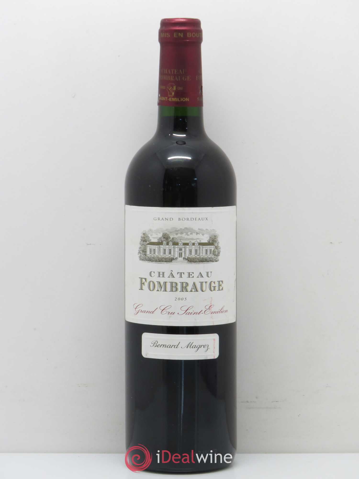 Château Fombrauge Grand Cru Classé 2005 - Lot de 1 bouteille - 0
