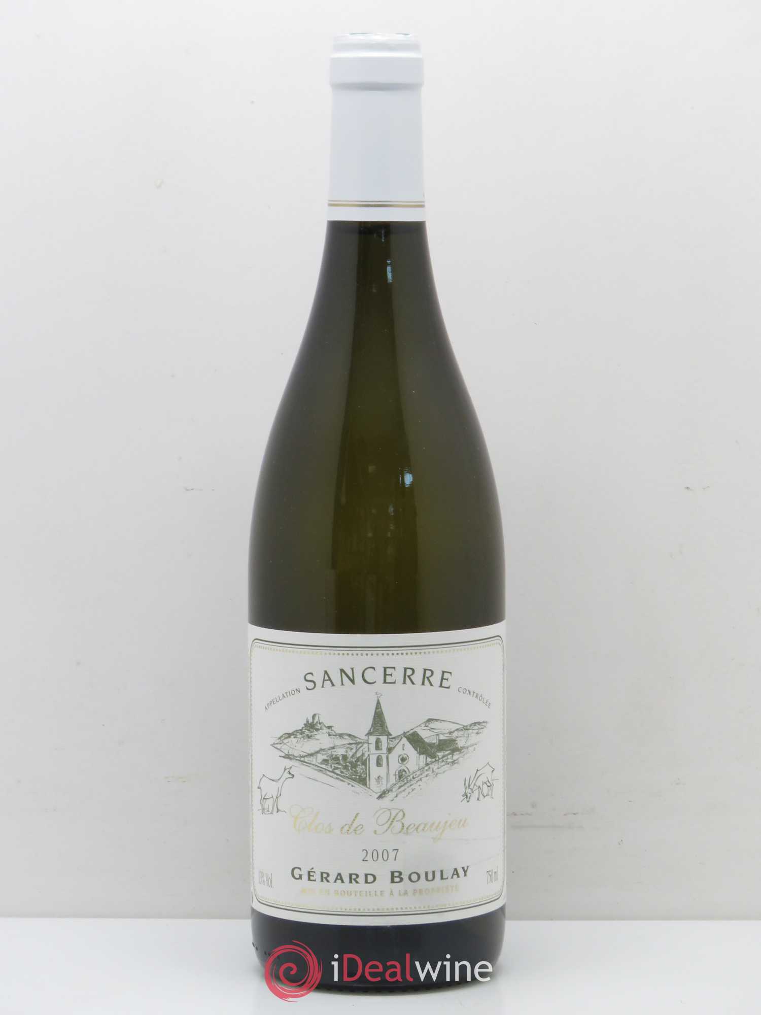 Sancerre Clos de Beaujeu Gérard Boulay 2007 - Lot de 1 bouteille - 0