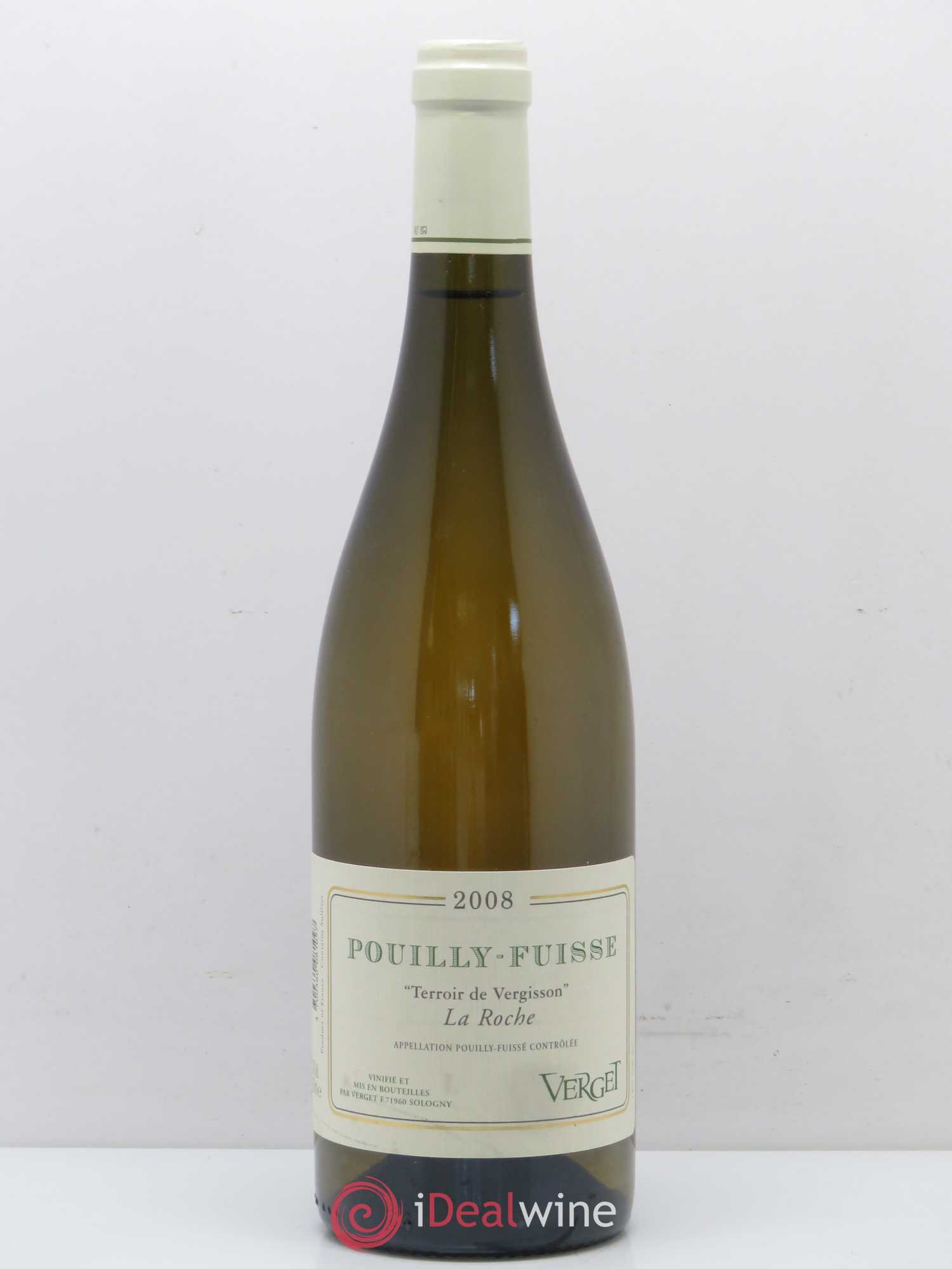 Pouilly-Fuissé La Roche Verget Terroir de Vergisson 2008 - Posten von 1 Flasche - 0