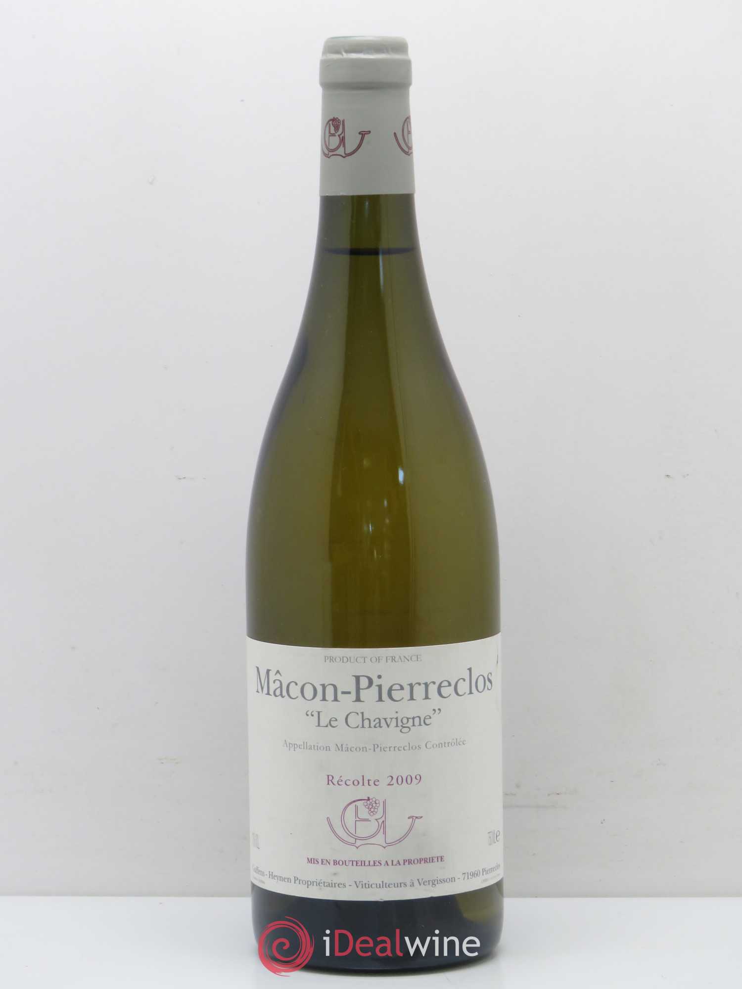 Mâcon-Pierreclos Le Chavigne Guffens-Heynen 2009 - Lot de 1 bouteille - 0