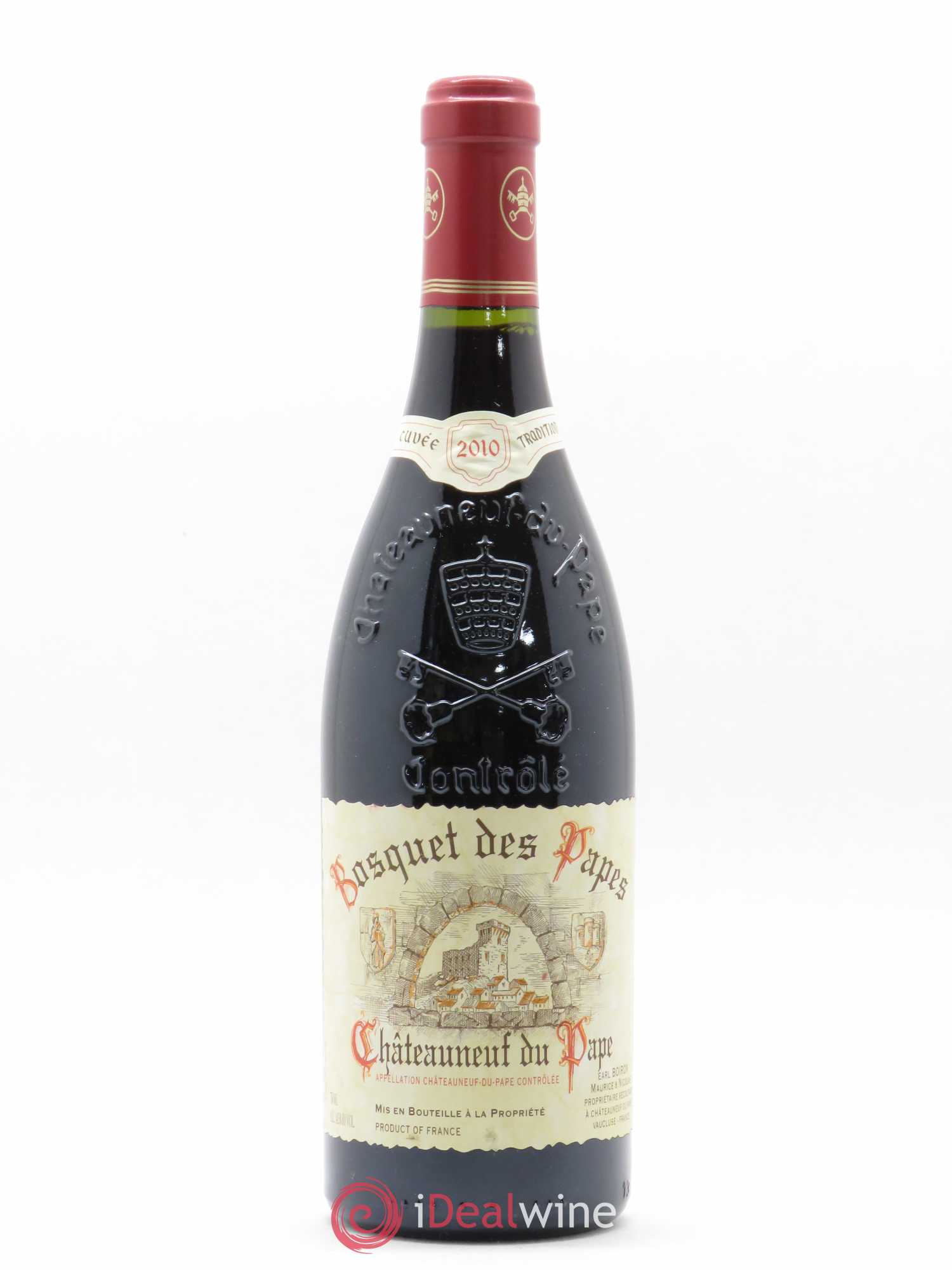 Châteauneuf-du-Pape Bosquet des Papes 2010 - Posten von 1 Flasche - 0