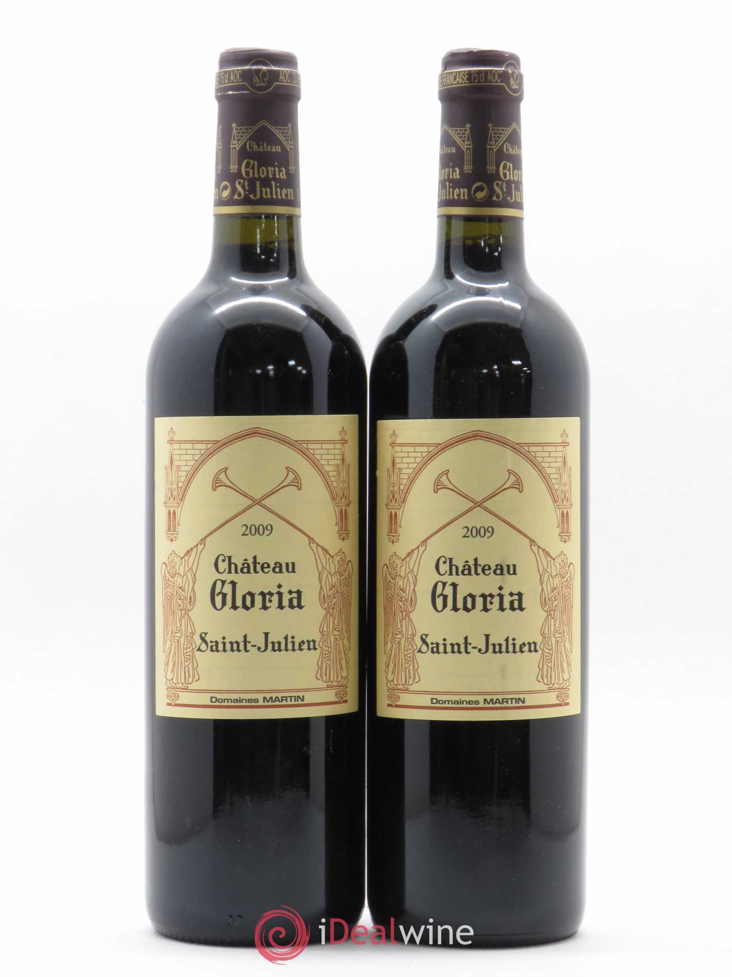 Château Gloria 2009 - Lot de 2 bouteilles - 0