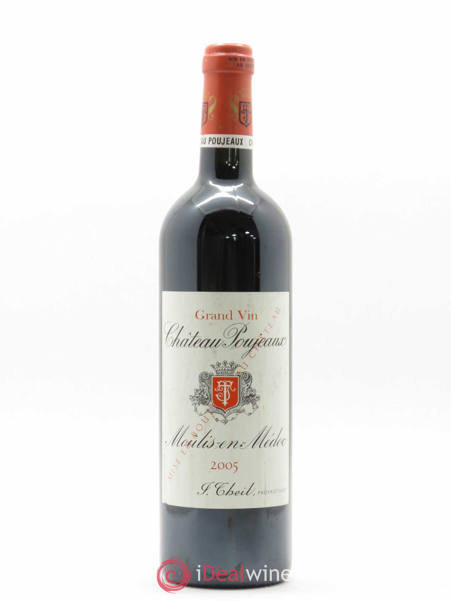 Château Poujeaux 2005 - Lot de 1 bouteille - 0