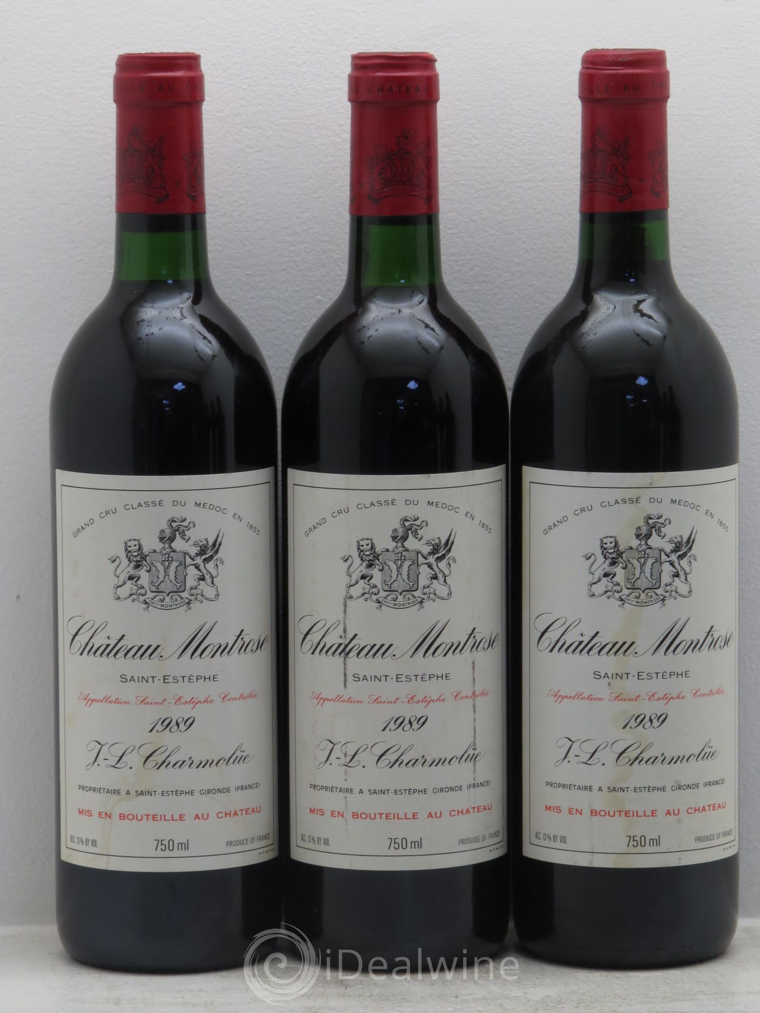 Château Montrose 2ème Grand Cru Classé 1989 - Lot de 6 bouteilles - 2