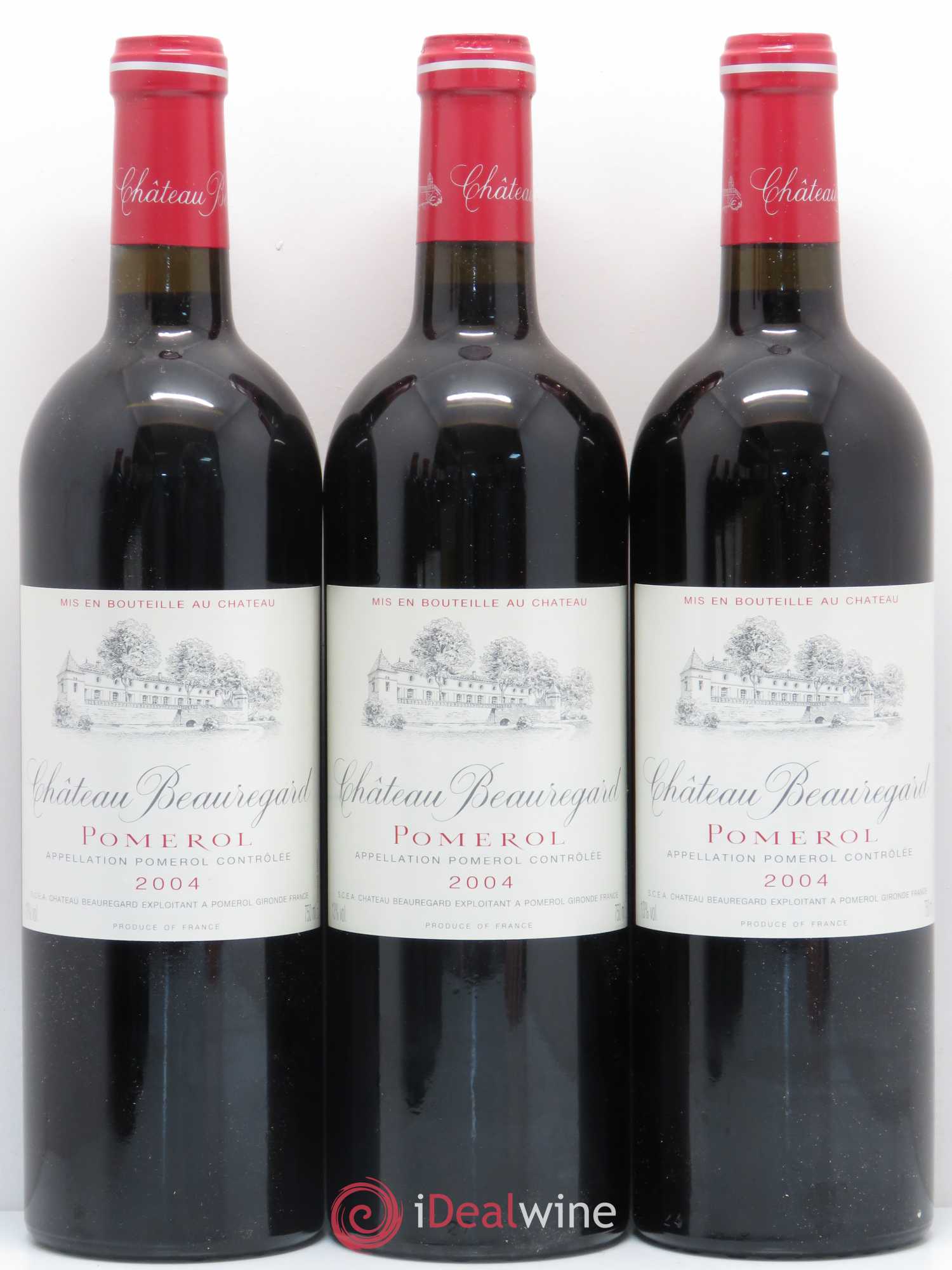 Château Beauregard 2004 - Lot de 12 bouteilles - 1