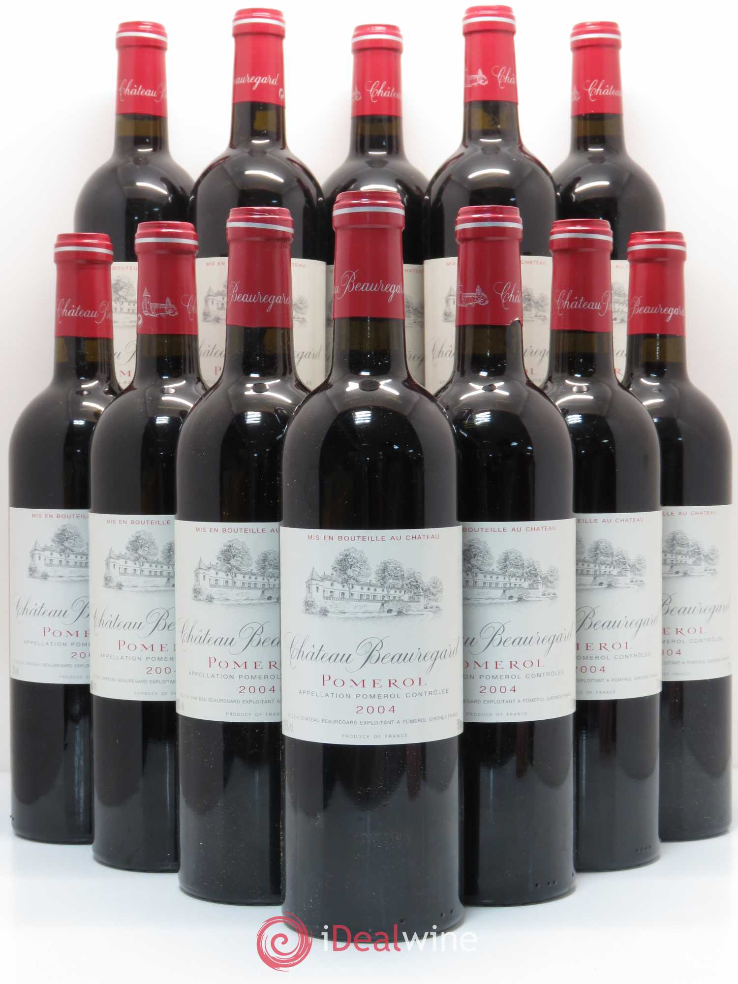 Château Beauregard 2004 - Lot de 12 bouteilles - 0