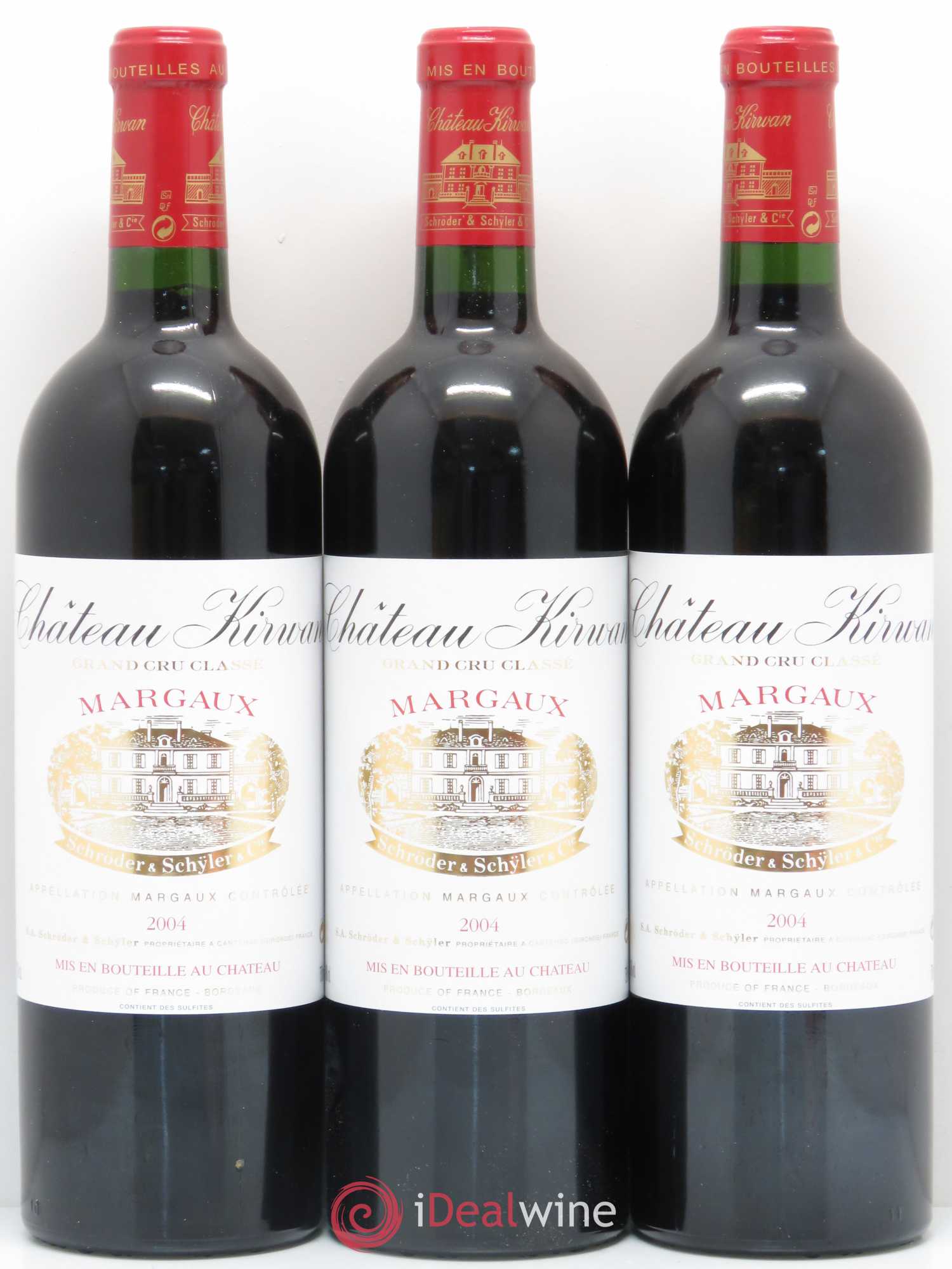 Château Kirwan 3ème Grand Cru Classé 2004 - Lot de 12 bouteilles - 4