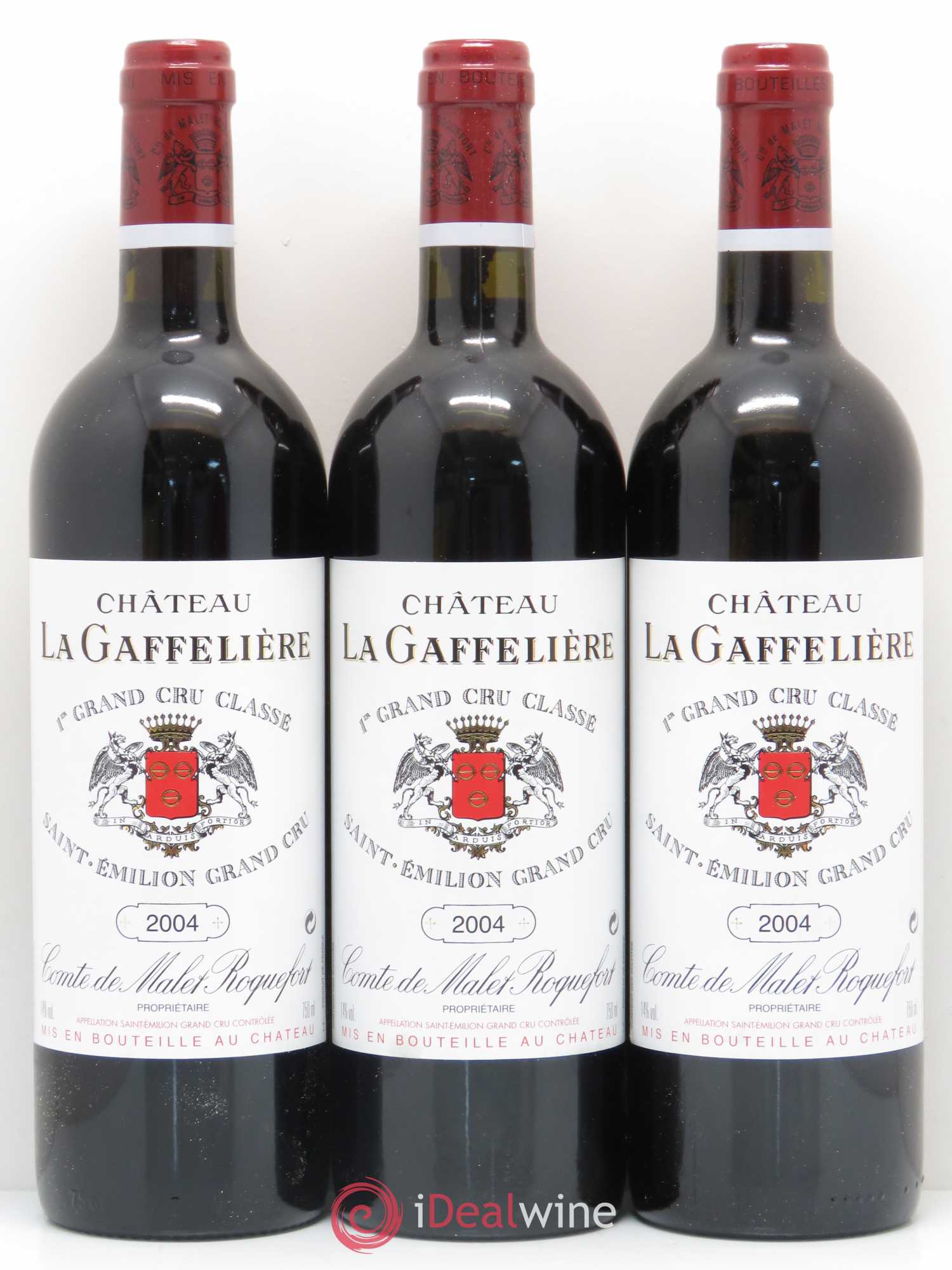 Château la Gaffelière 1er Grand Cru Classé B 2004 - Lot de 12 bouteilles - 3