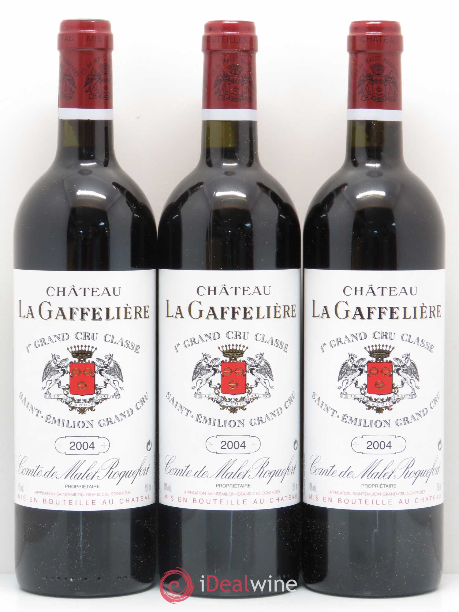 Château la Gaffelière 1er Grand Cru Classé B 2004 - Lot de 12 bouteilles - 4