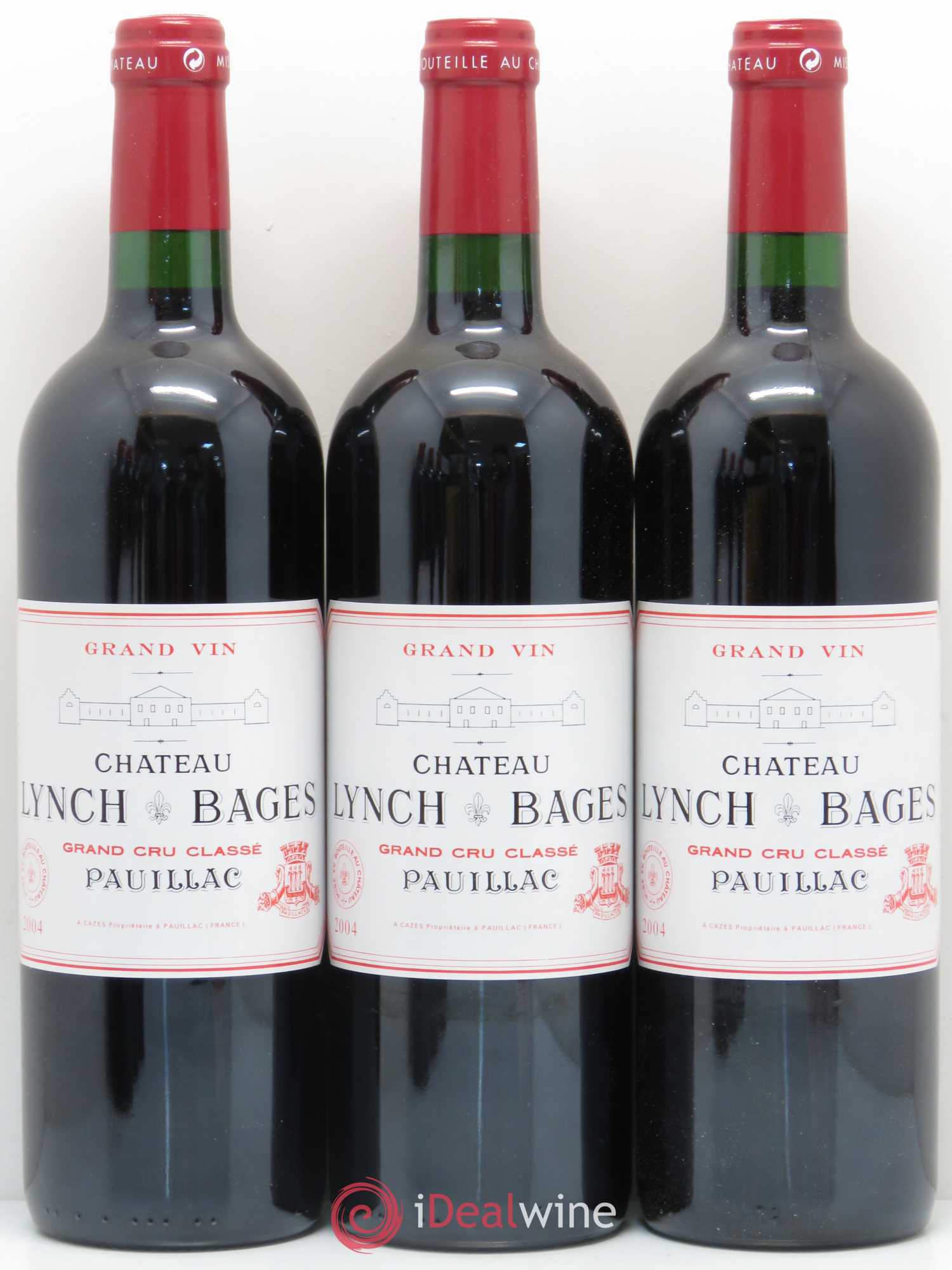 Château Lynch Bages 5ème Grand Cru Classé 2004 - Lot de 12 bouteilles - 1