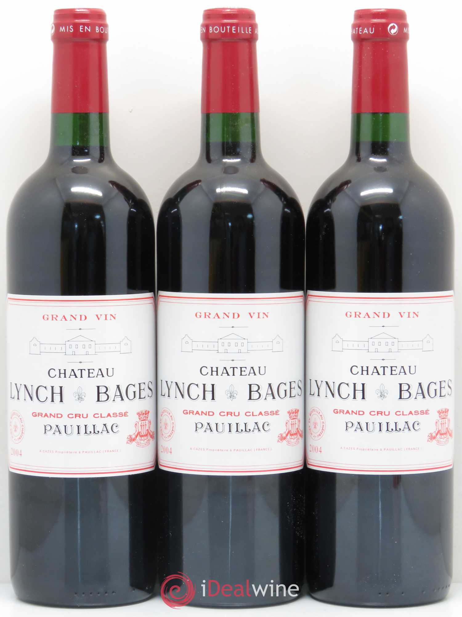 Château Lynch Bages 5ème Grand Cru Classé 2004 - Lot de 12 bouteilles - 4