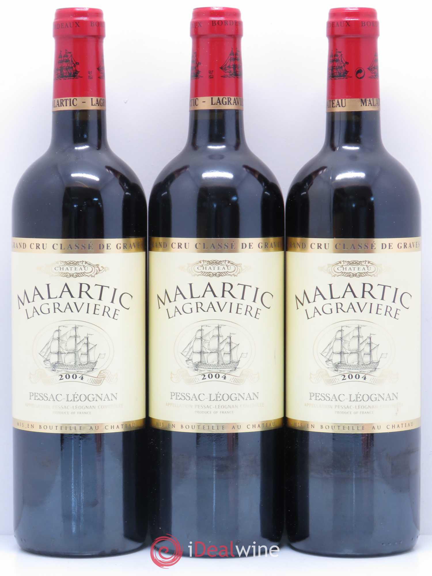 Château Malartic-Lagravière Cru Classé de Graves 2004 - Lot de 12 bouteilles - 4
