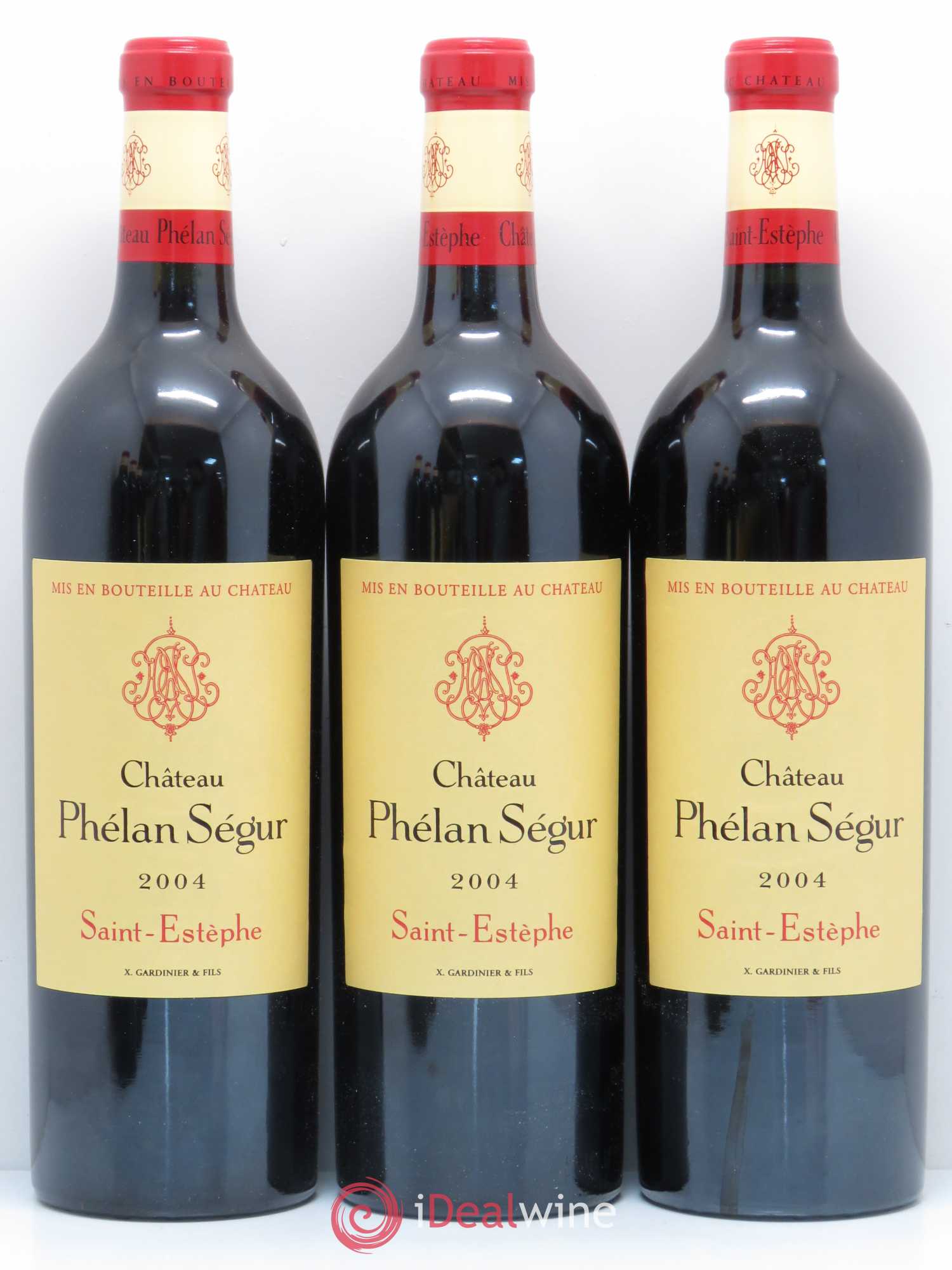 Château Phélan Ségur 2004 - Lot de 6 bouteilles - 1