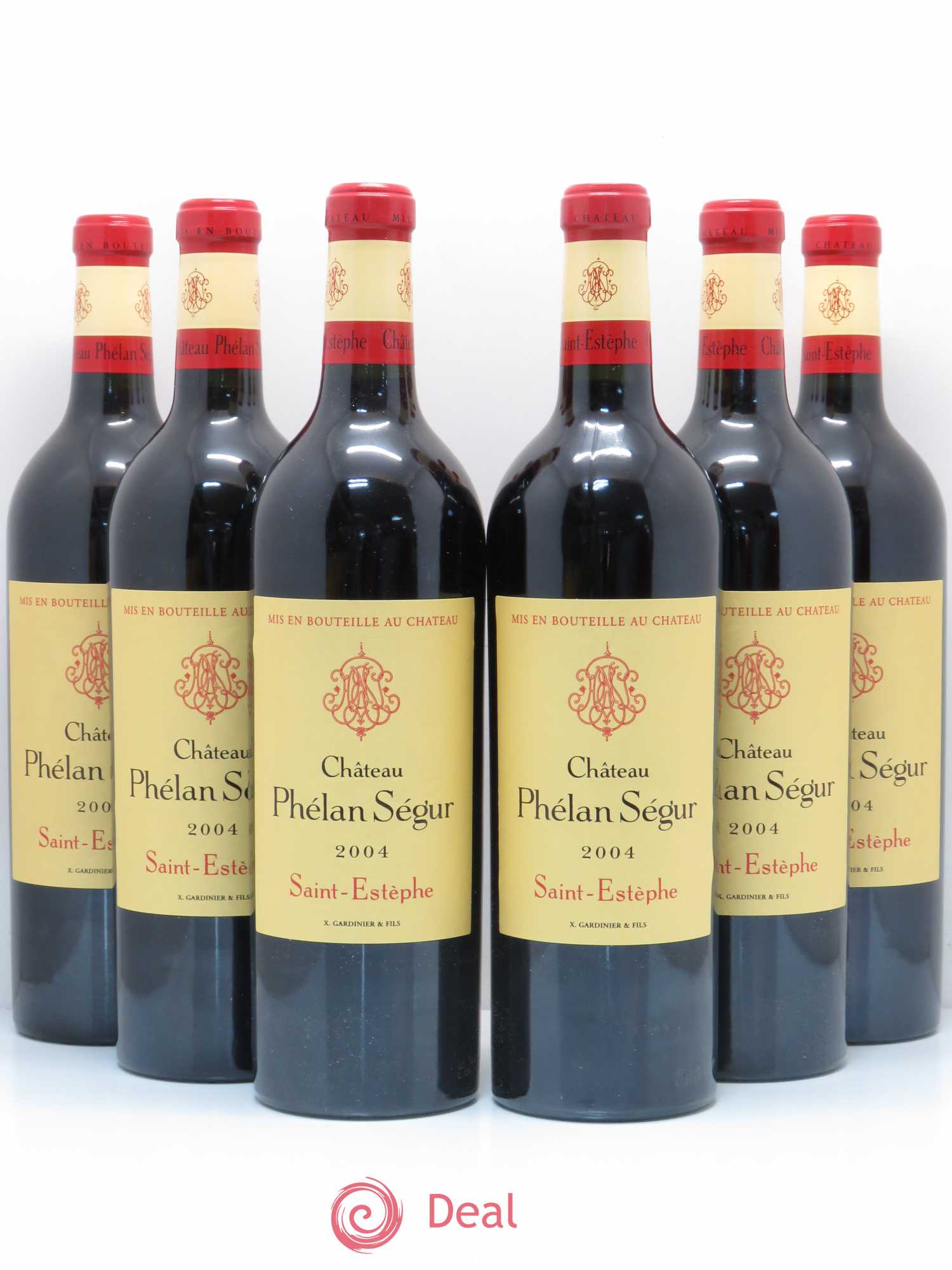 Château Phélan Ségur 2004 - Lot de 6 bouteilles - 0