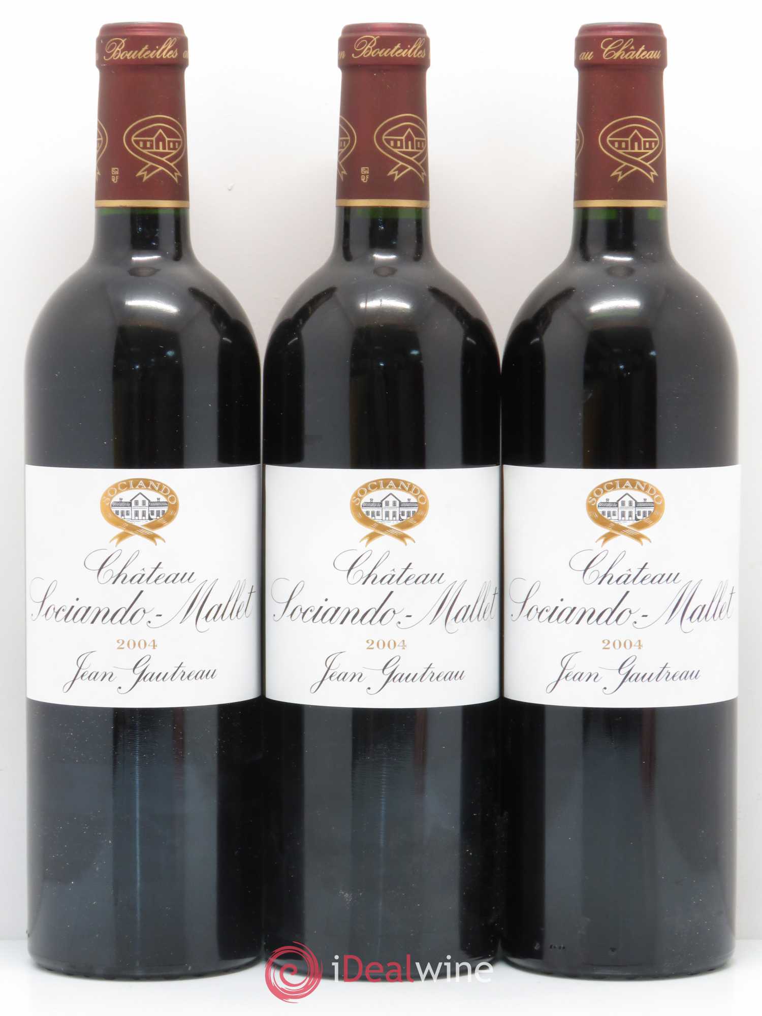 Château Sociando Mallet 2004 - Lot de 12 bouteilles - 3
