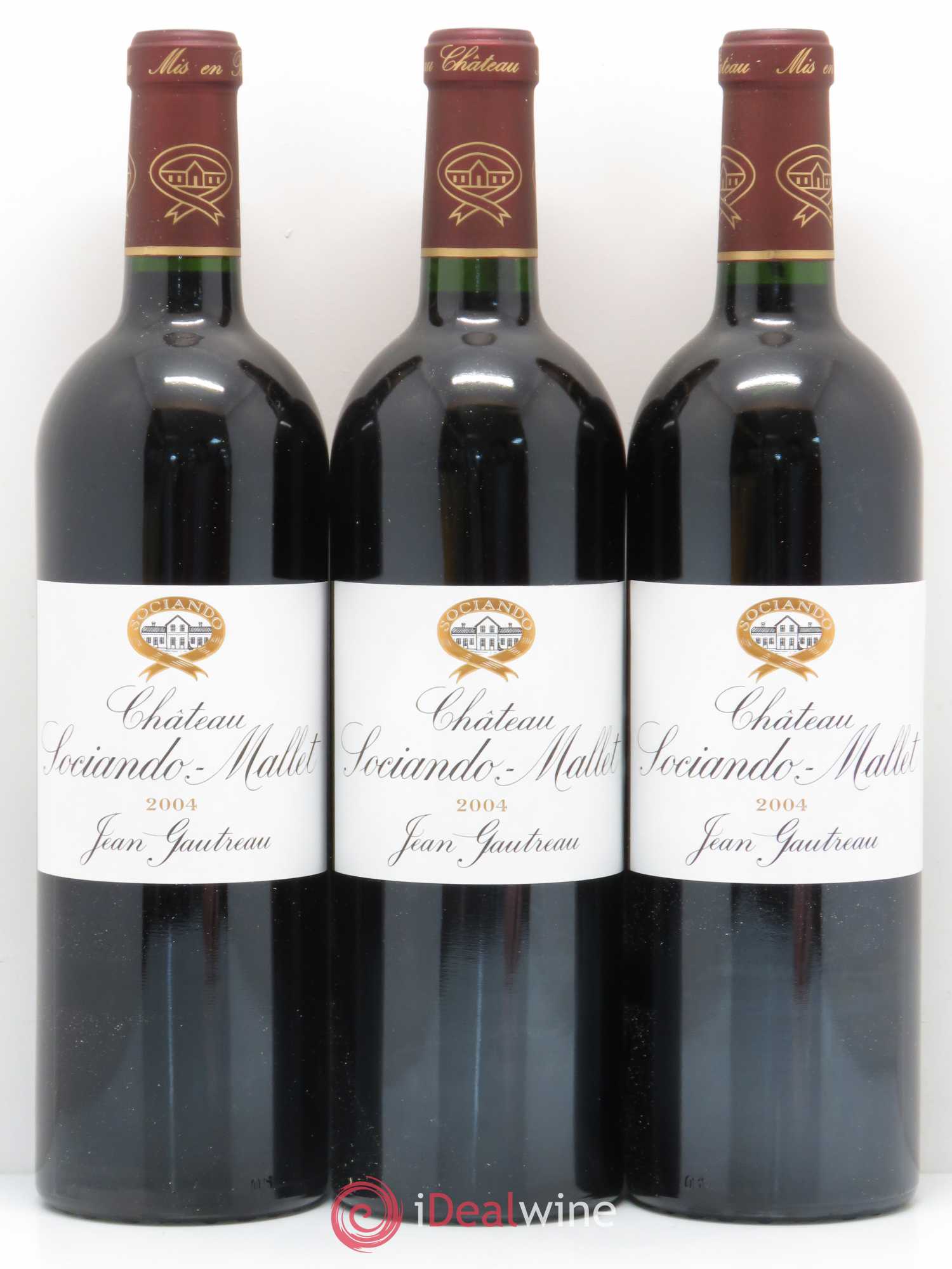 Château Sociando Mallet 2004 - Lot de 12 bouteilles - 4
