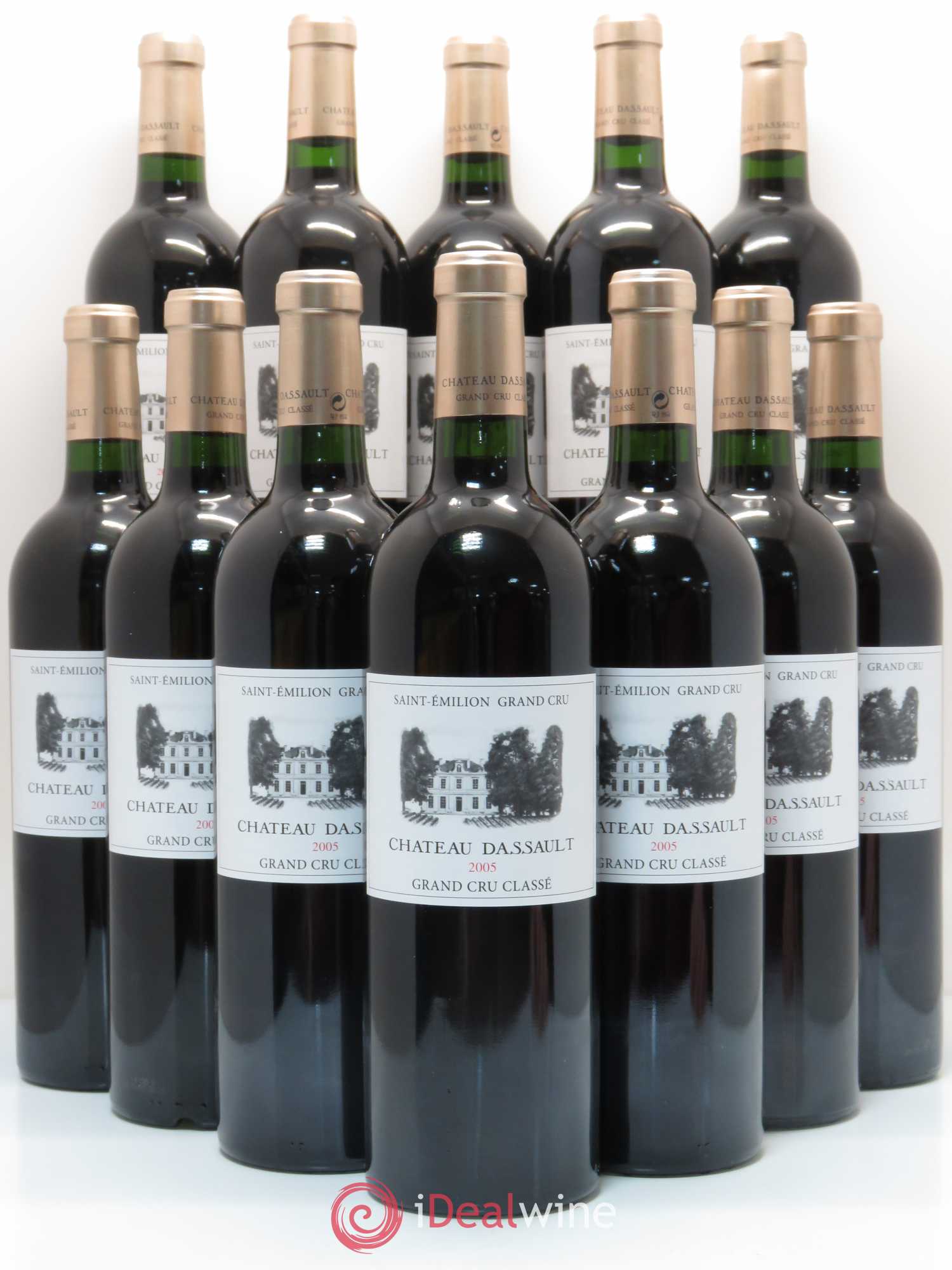 Château Dassault Grand Cru Classé 2005 - Lot de 12 bouteilles - 0