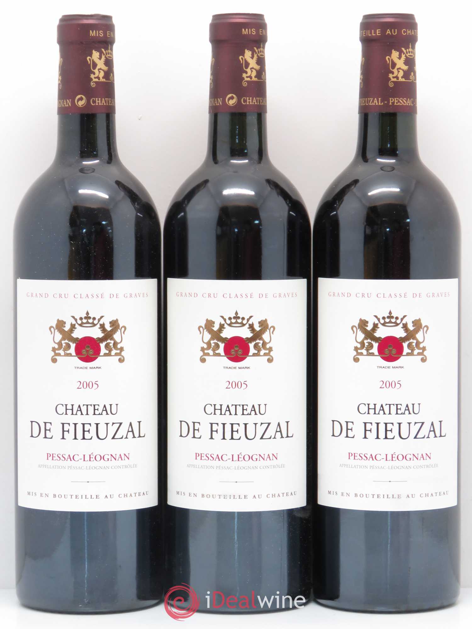 Château de Fieuzal Cru Classé de Graves 2005 - Lot de 12 bouteilles - 2