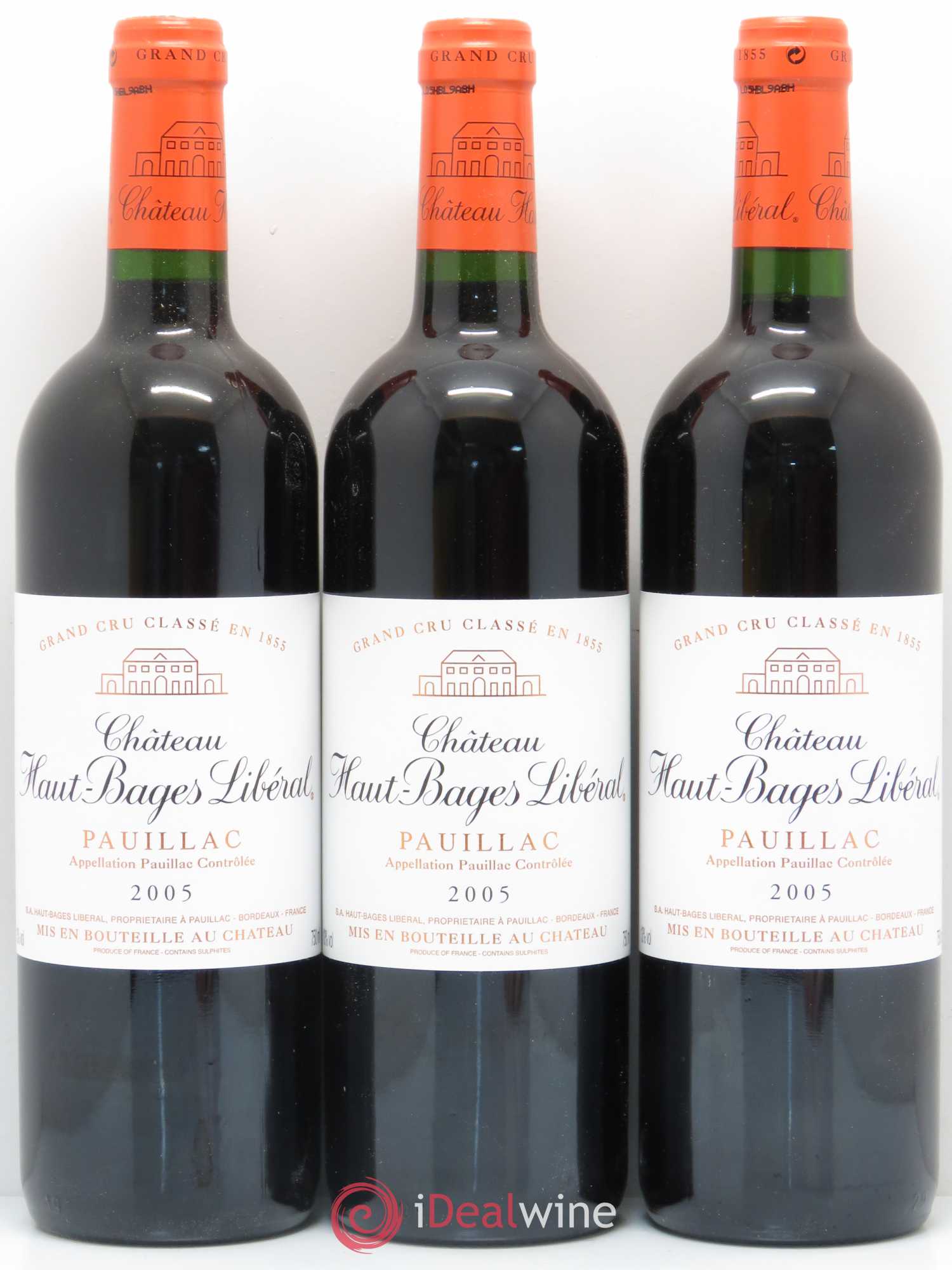 Château Haut Bages Libéral 5ème Grand Cru Classé 2005 - Lot de 12 bouteilles - 3