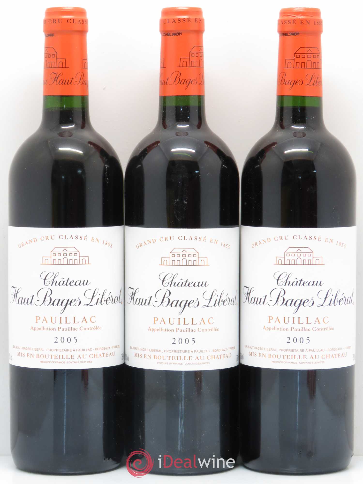 Château Haut Bages Libéral 5ème Grand Cru Classé 2005 - Lot de 12 bouteilles - 4