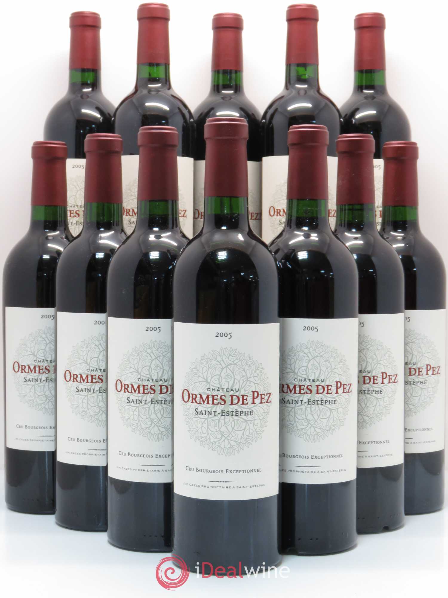 Château les Ormes de Pez 2005 - Lot de 12 bouteilles - 0