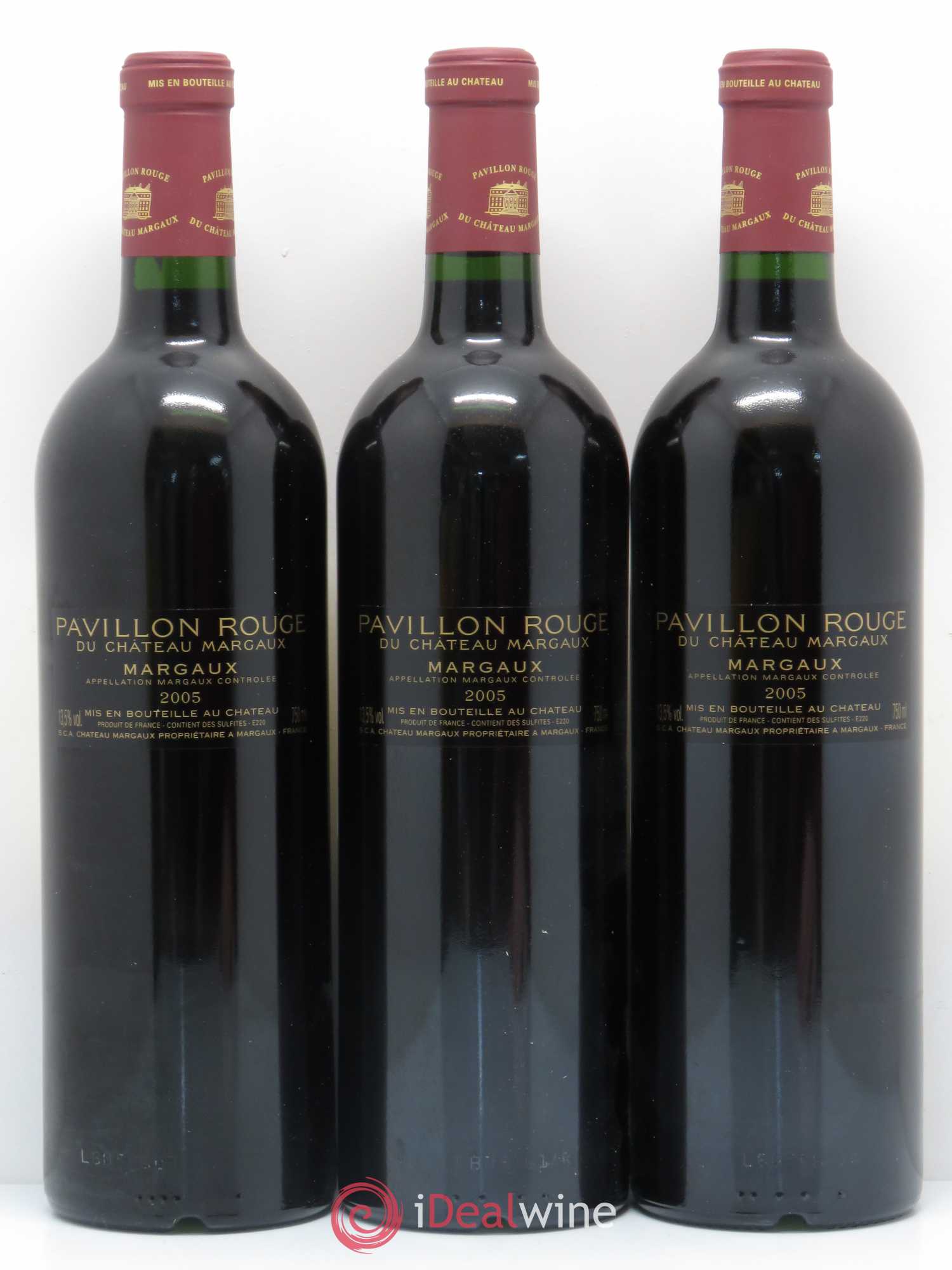 Pavillon Rouge du Château Margaux Second Vin 2005 - Lot de 6 bouteilles - 4