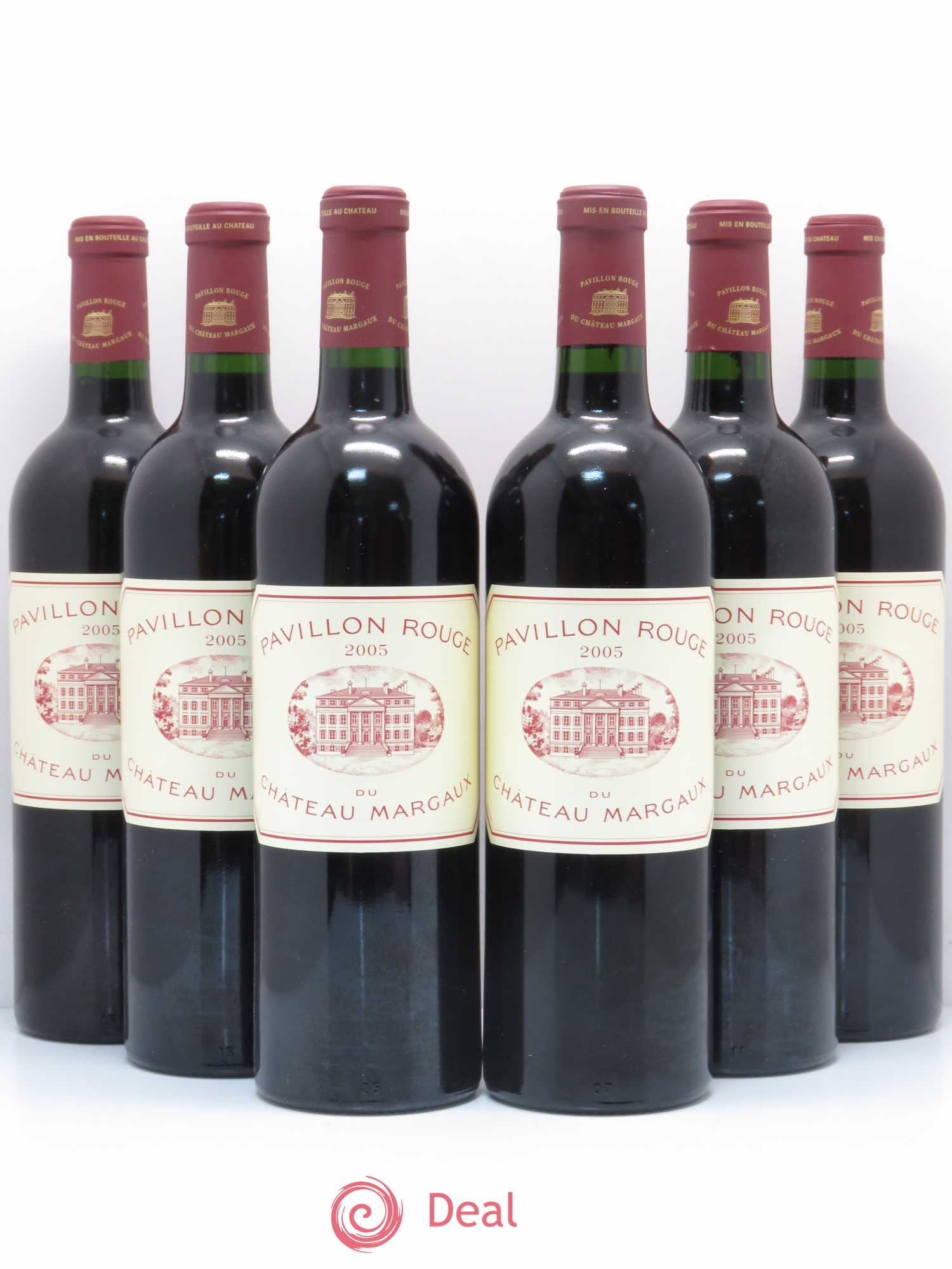 Pavillon Rouge du Château Margaux Second Vin 2005 - Lot de 6 bouteilles - 0