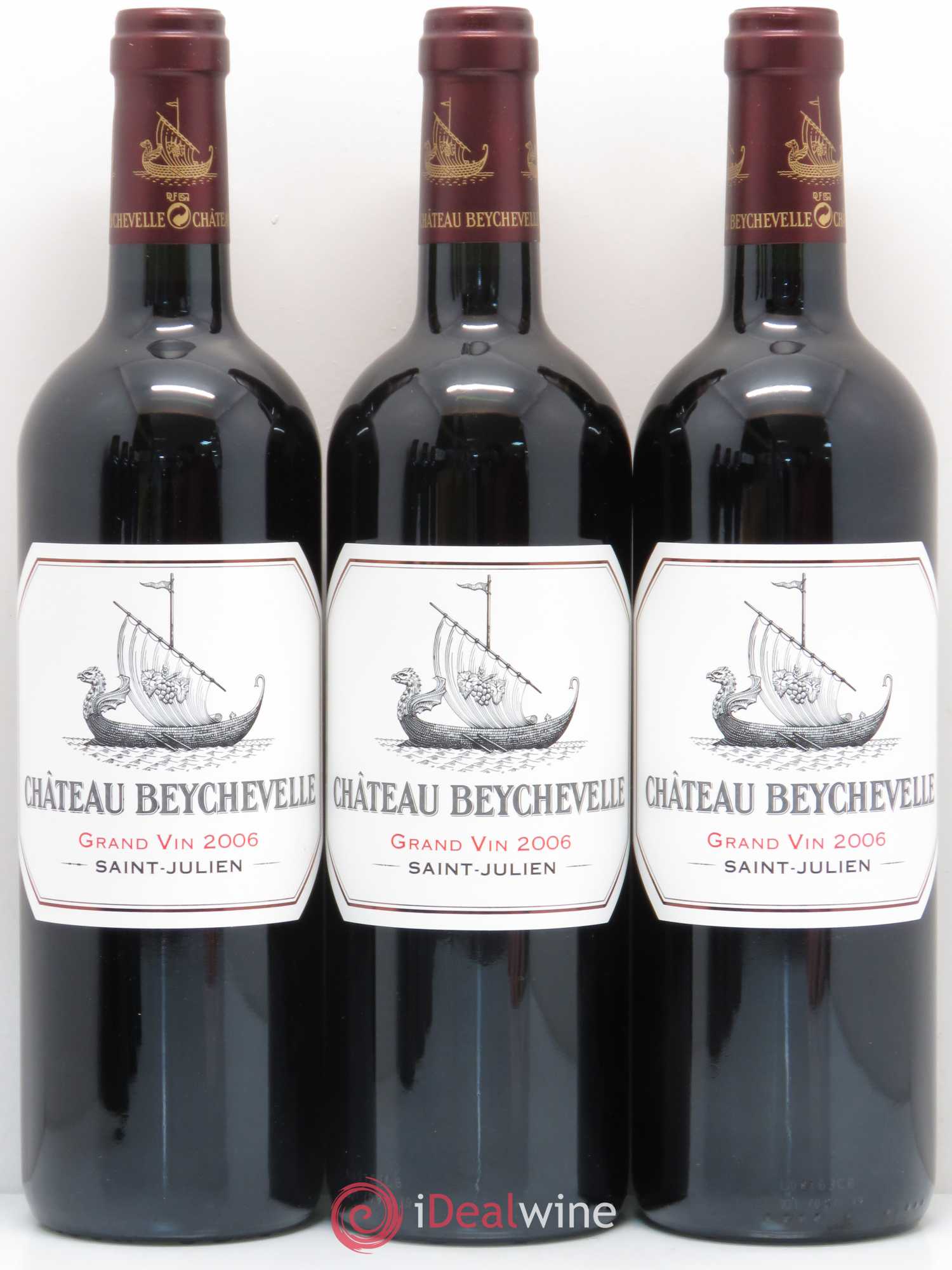 Château Beychevelle 4ème Grand Cru Classé 2006 - Lot de 12 bouteilles - 1