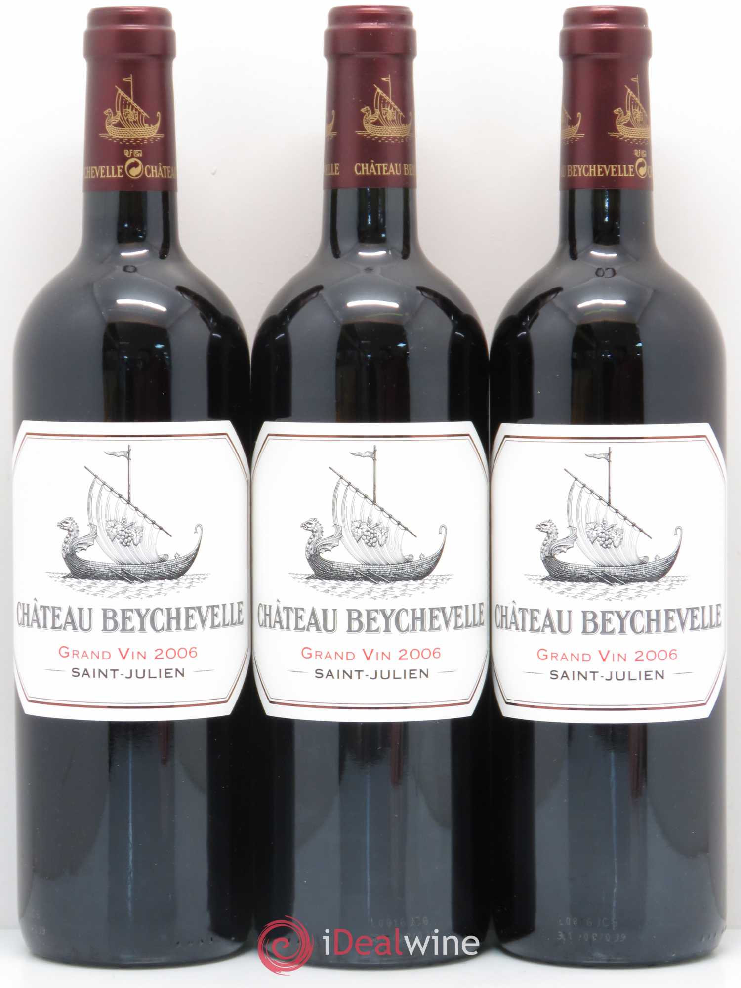 Château Beychevelle 4ème Grand Cru Classé 2006 - Lot de 12 bouteilles - 3