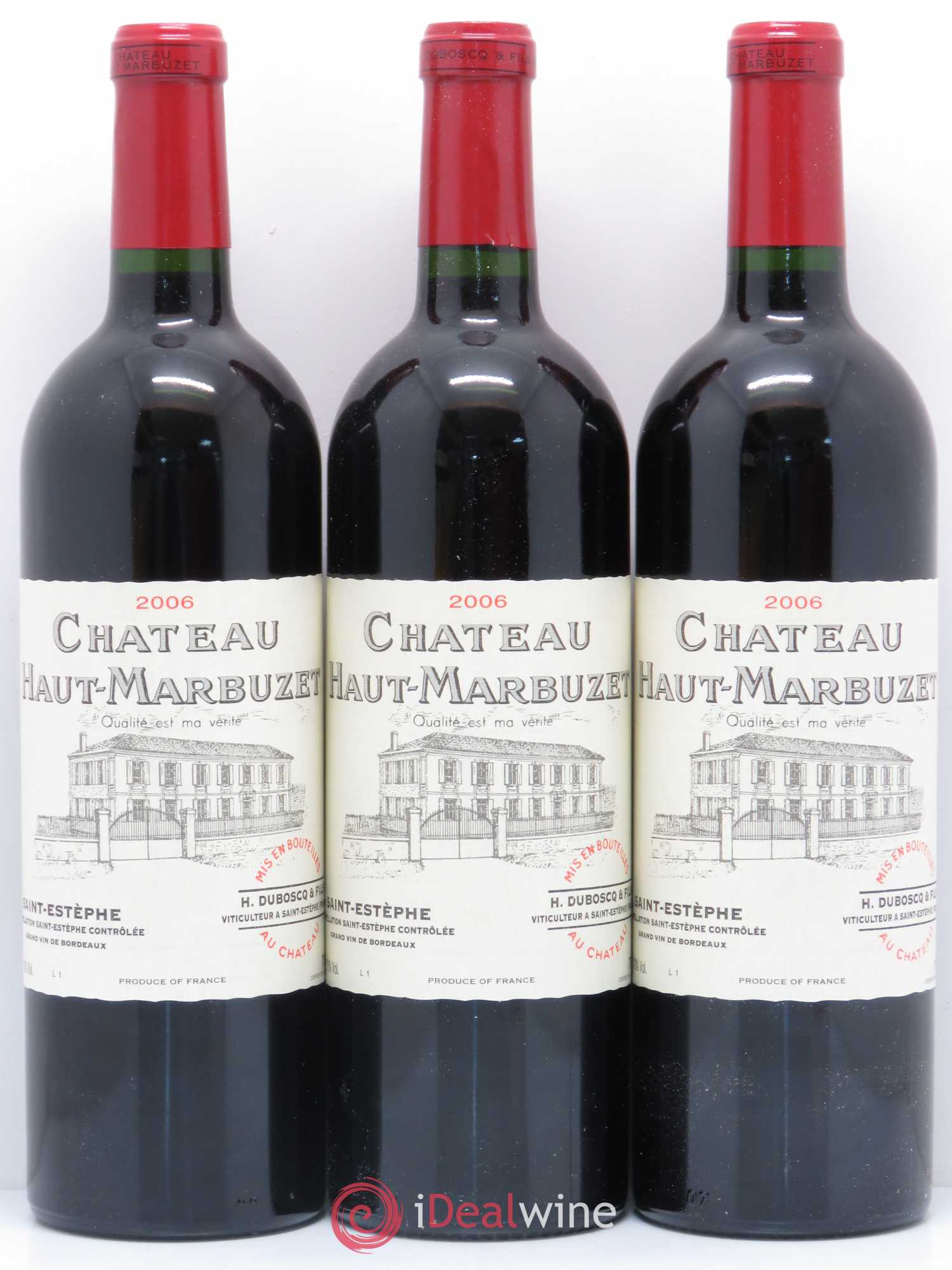 Château Haut Marbuzet 2006 - Lot de 12 bouteilles - 2