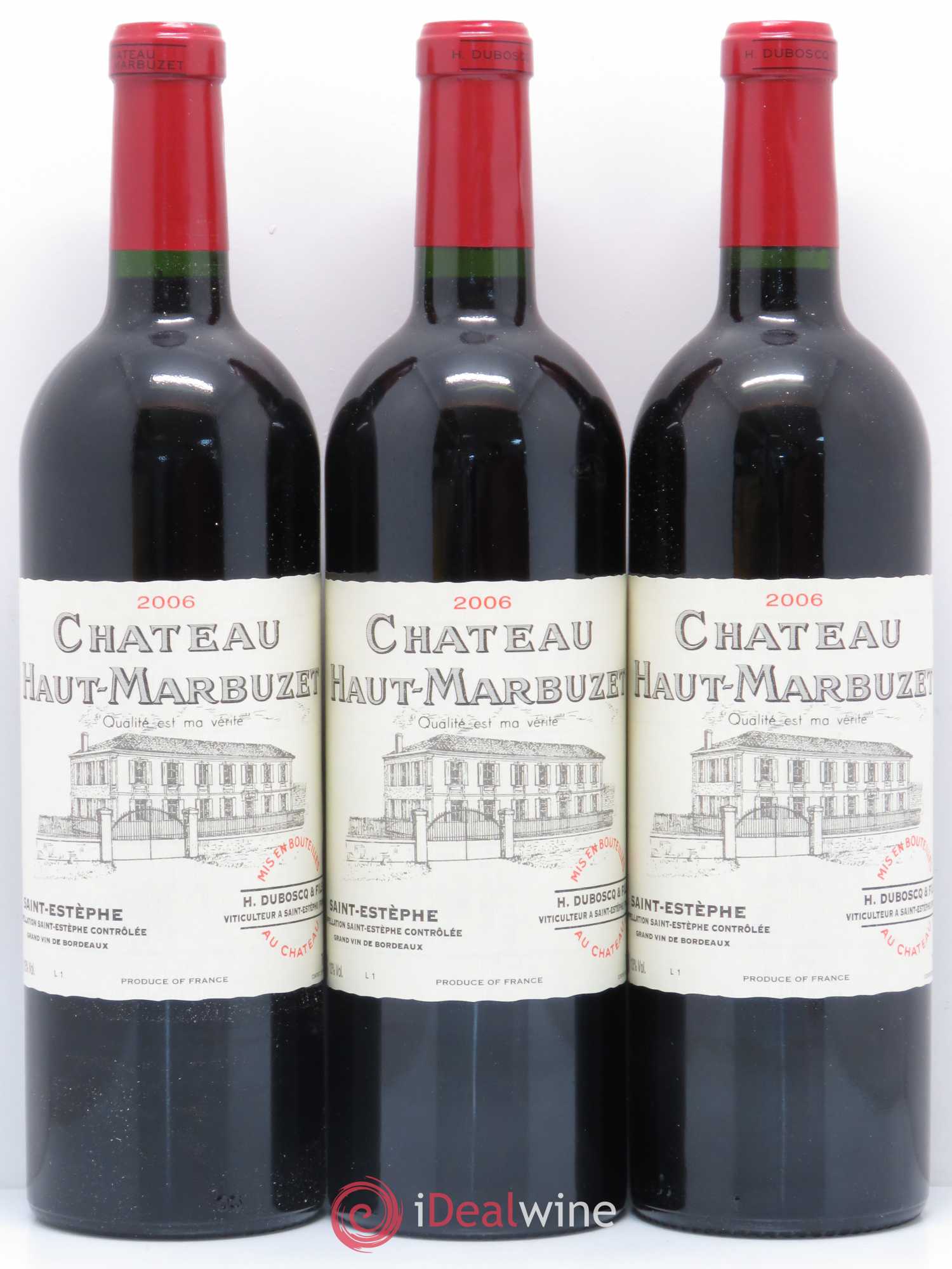 Château Haut Marbuzet 2006 - Lot de 12 bouteilles - 3