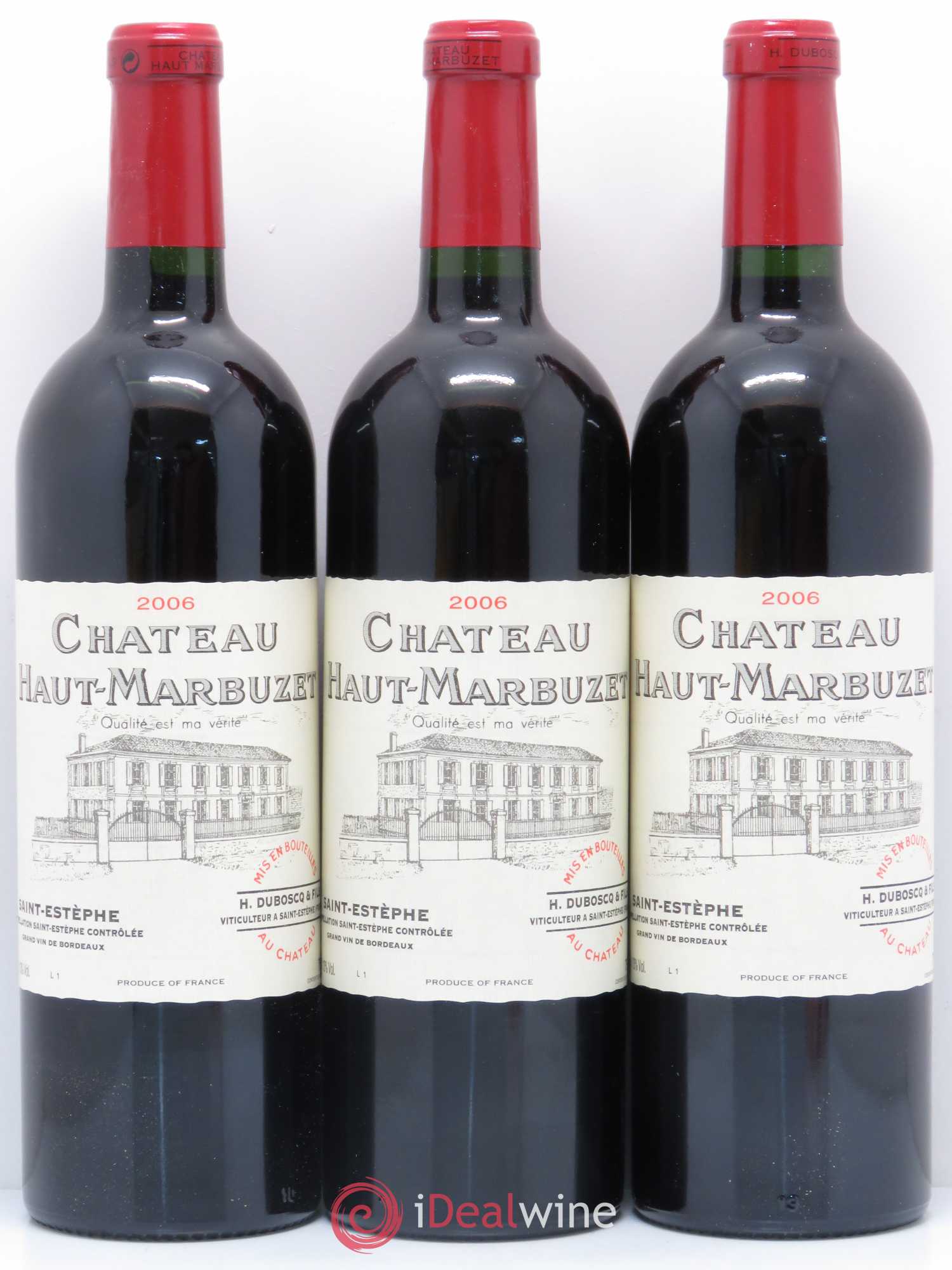 Château Haut Marbuzet 2006 - Lot de 12 bouteilles - 4