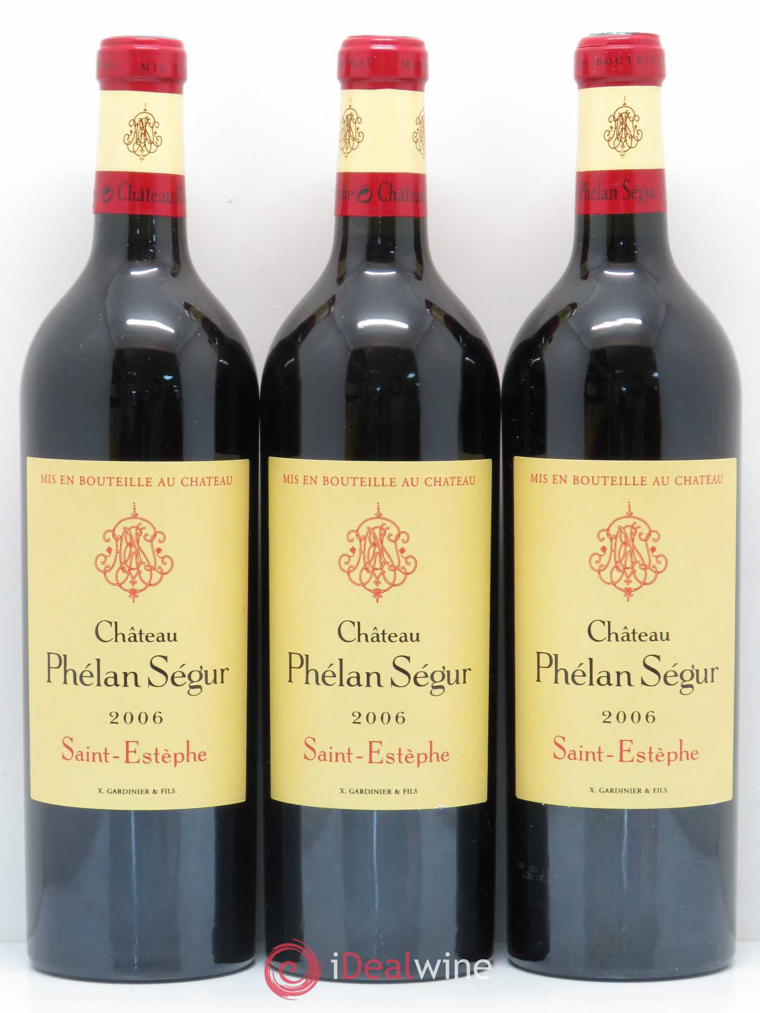 Château Phélan Ségur 2006 - Lot de 12 bouteilles - 2
