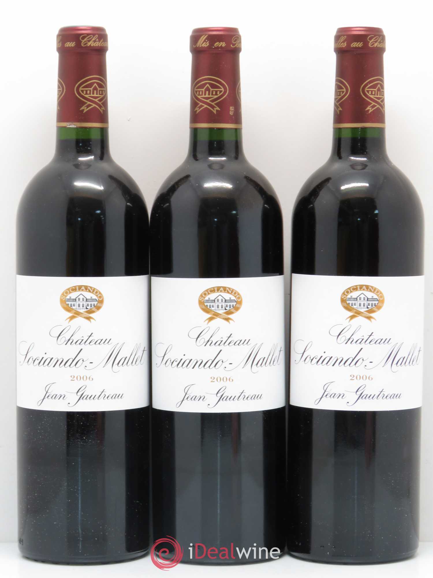 Château Sociando Mallet 2006 - Lot de 12 bouteilles - 3