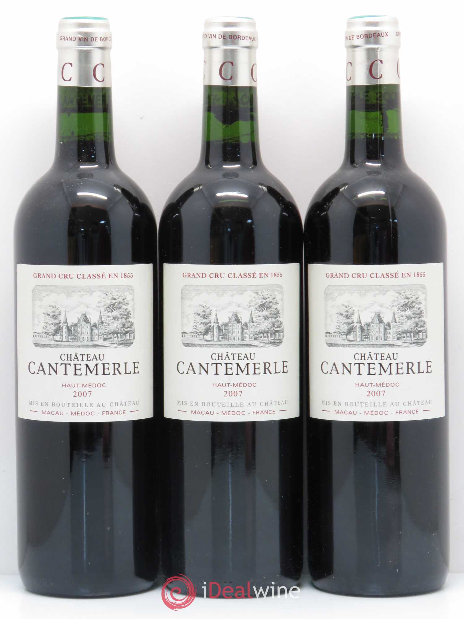 Château Cantemerle 5ème Grand Cru Classé 2007 - Lot de 11 bouteilles - 3
