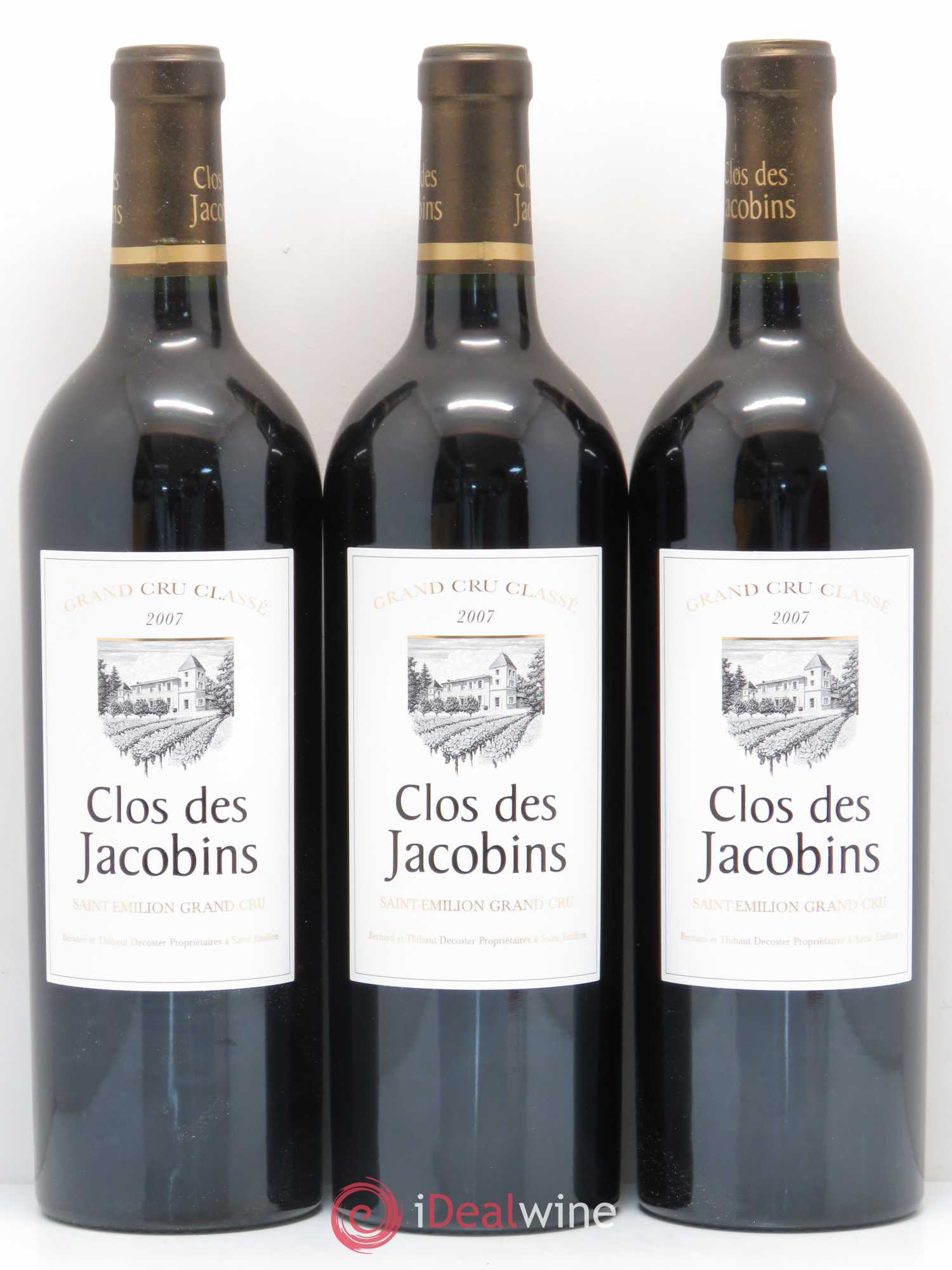 Château Clos des Jacobins Grand Cru Classé 2007 - Lot de 12 bouteilles - 4