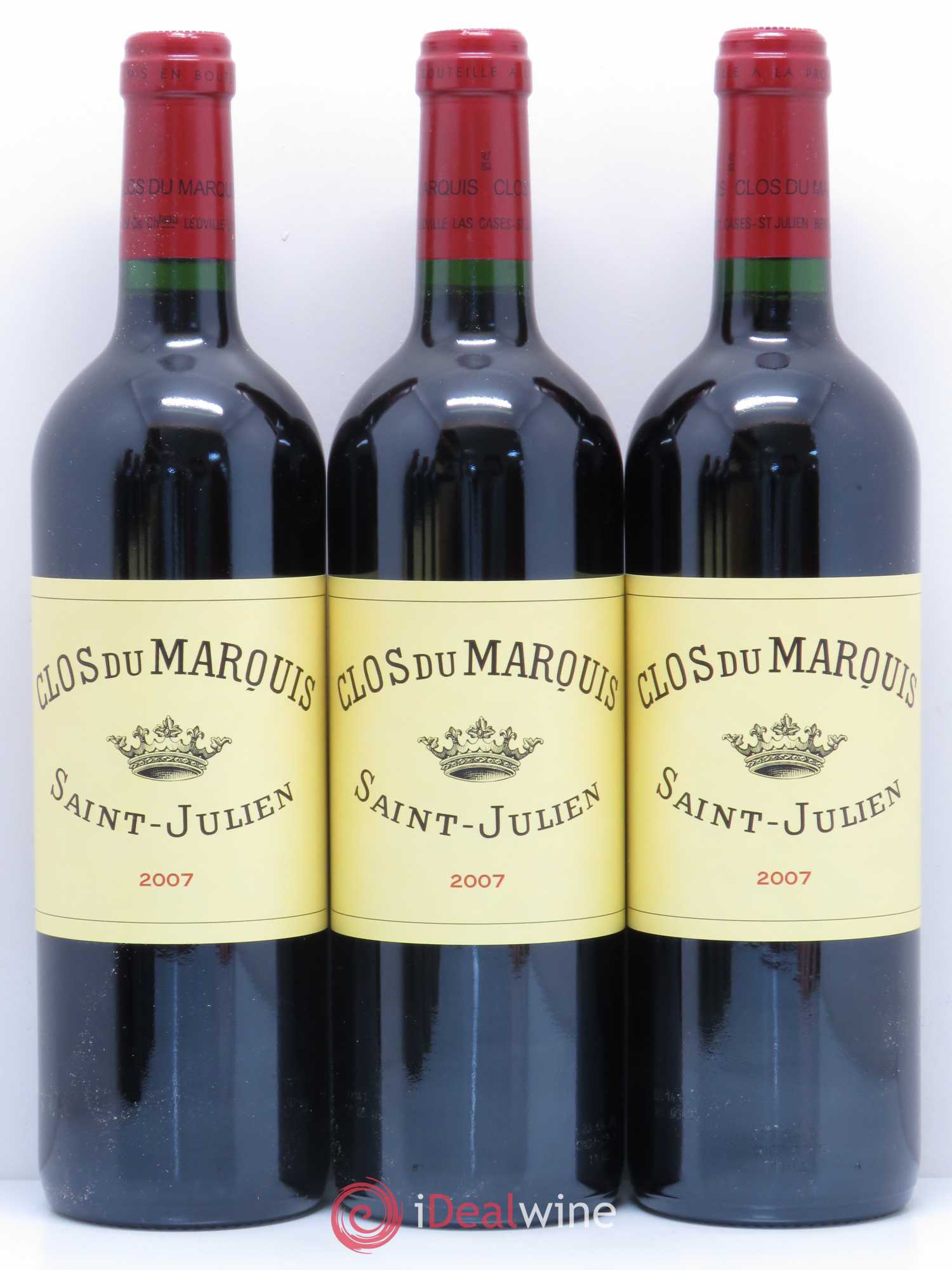 Clos du Marquis 2007 - Lot de 12 bouteilles - 1