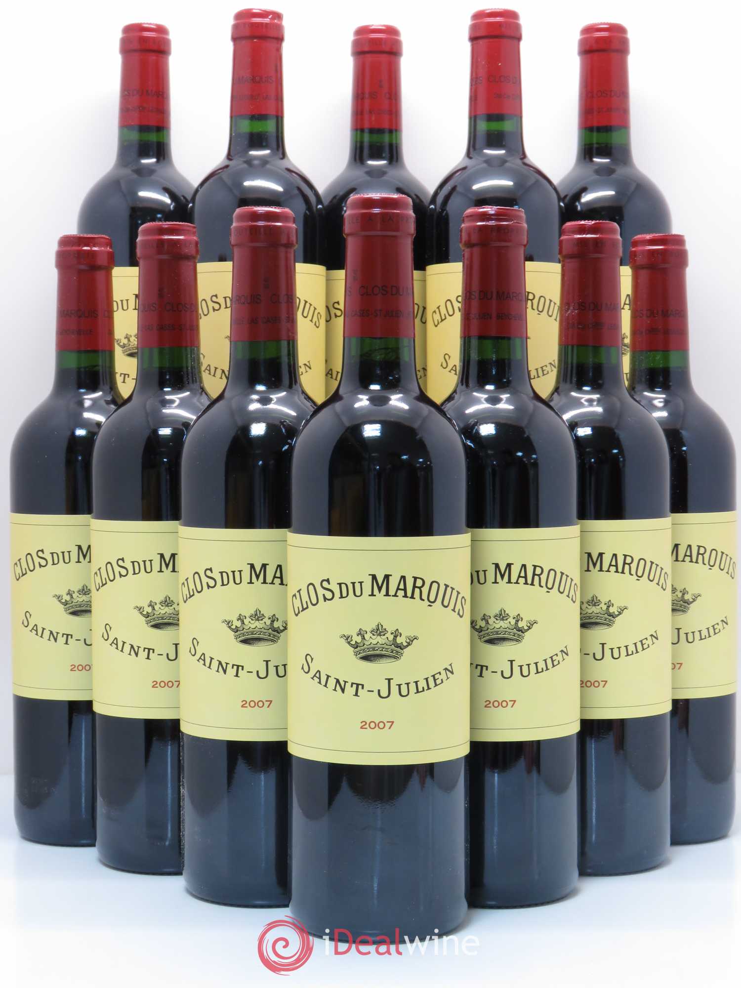 Clos du Marquis 2007 - Lot de 12 bouteilles - 0