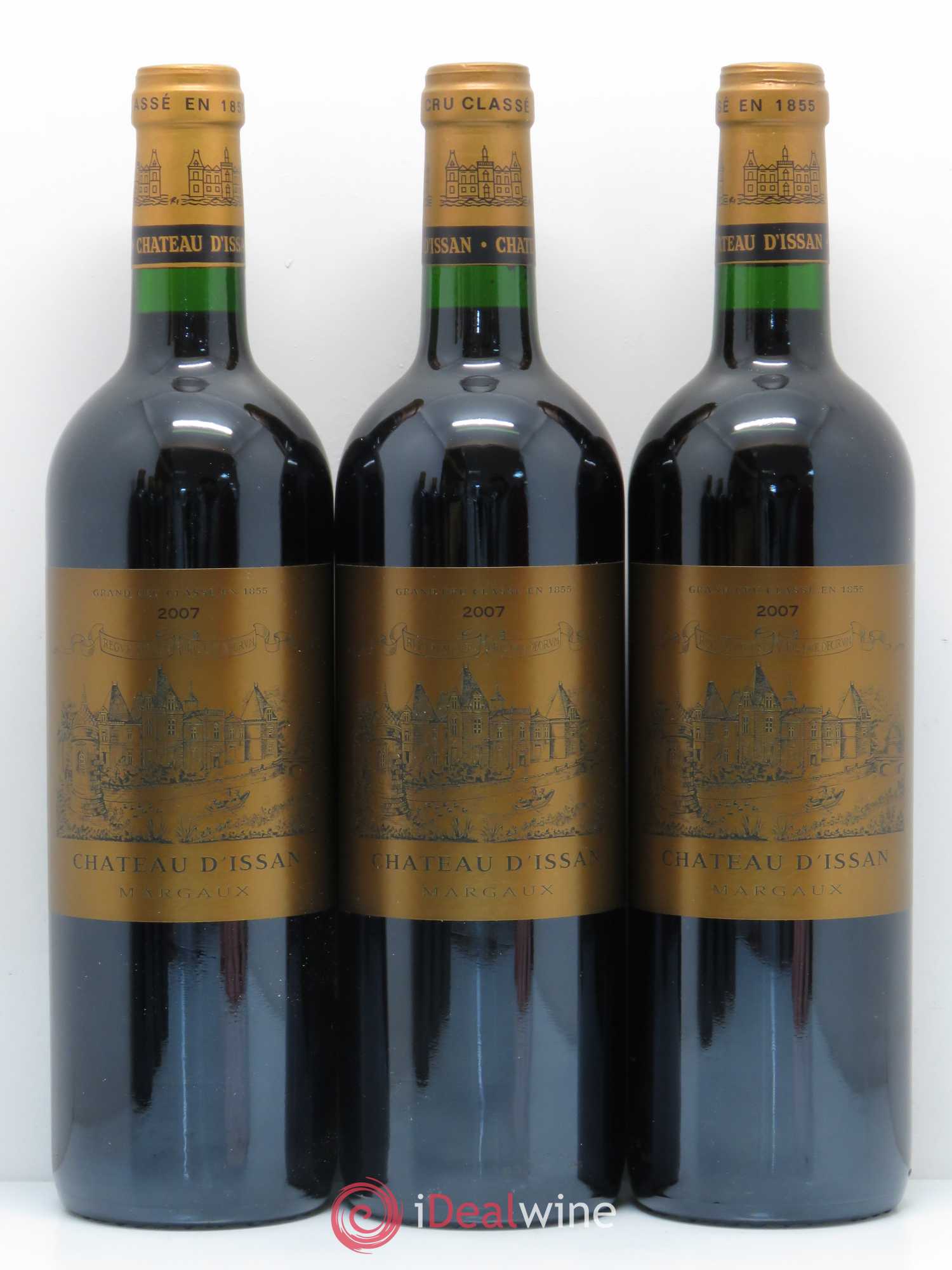 Château d'Issan 3ème Grand Cru Classé 2007 - Lot de 12 bouteilles - 1