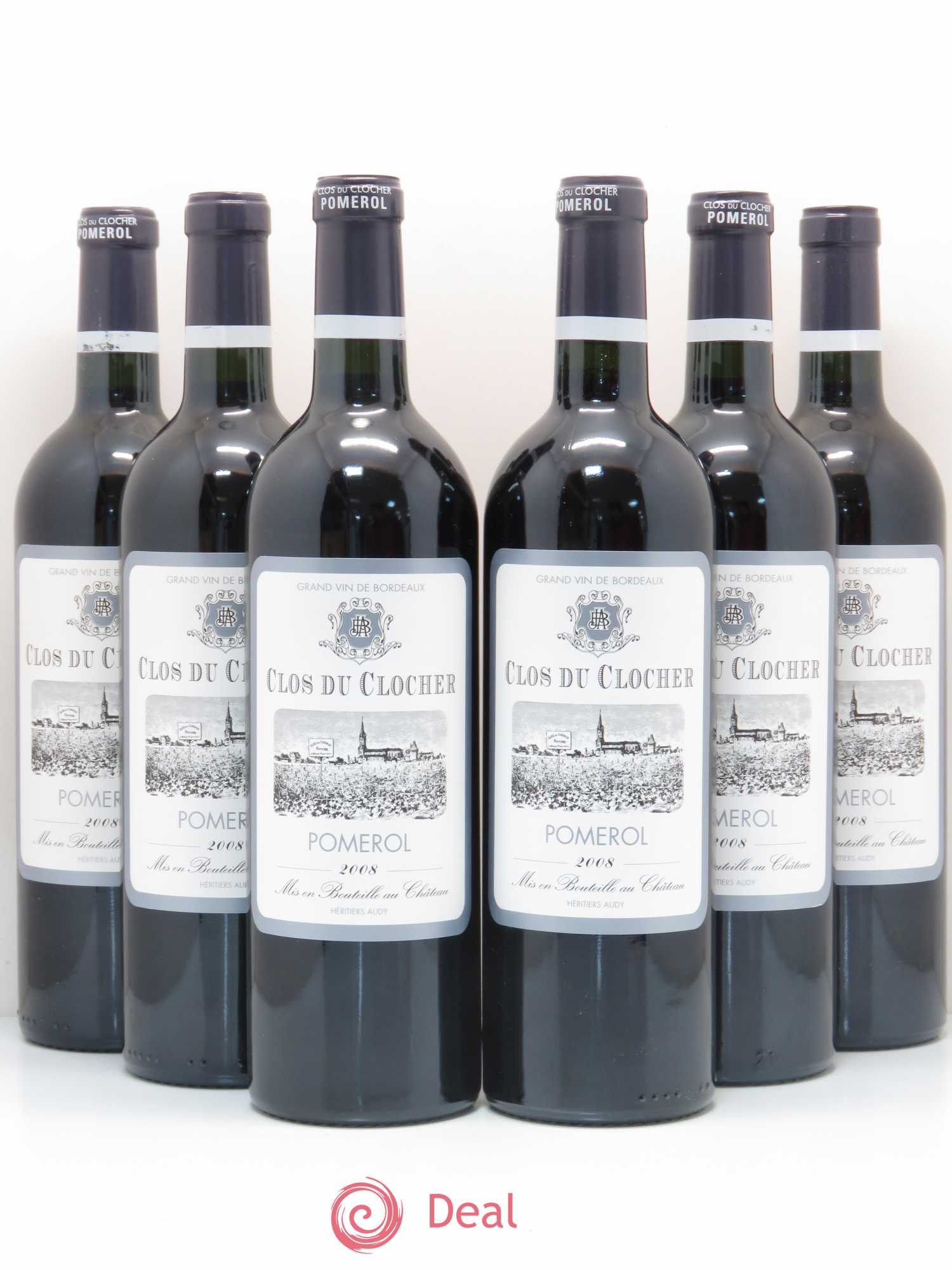 Clos du Clocher 2008 - Lot de 6 bouteilles - 0