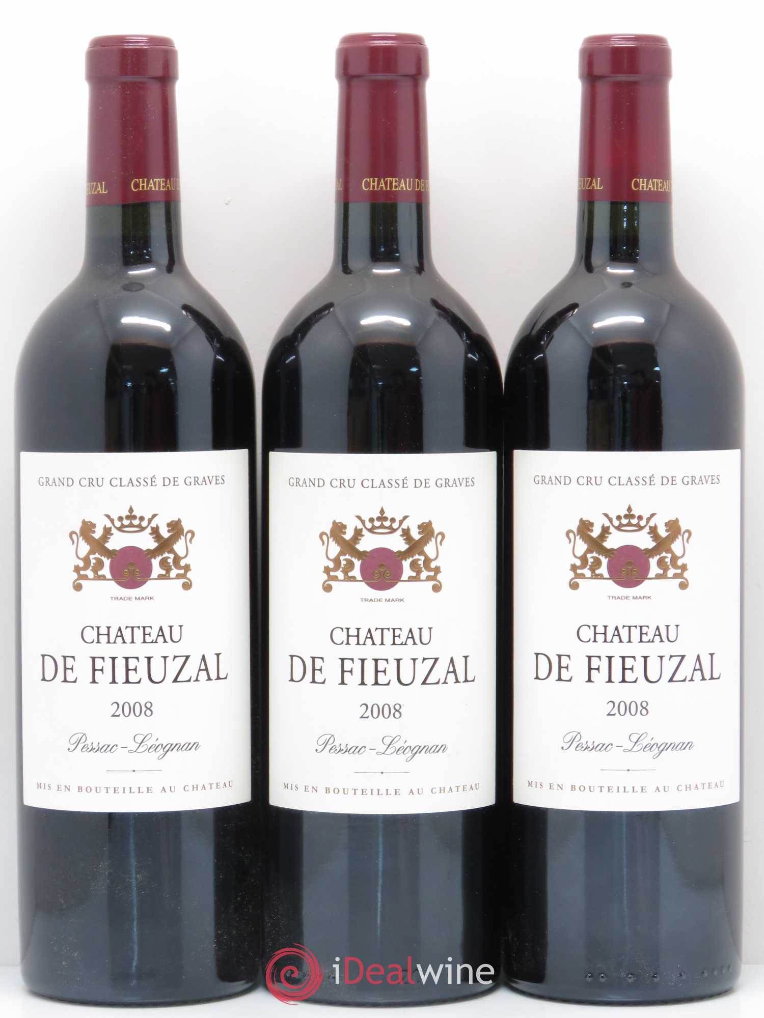 Château de Fieuzal Cru Classé de Graves 2008 - Lot de 12 bouteilles - 3