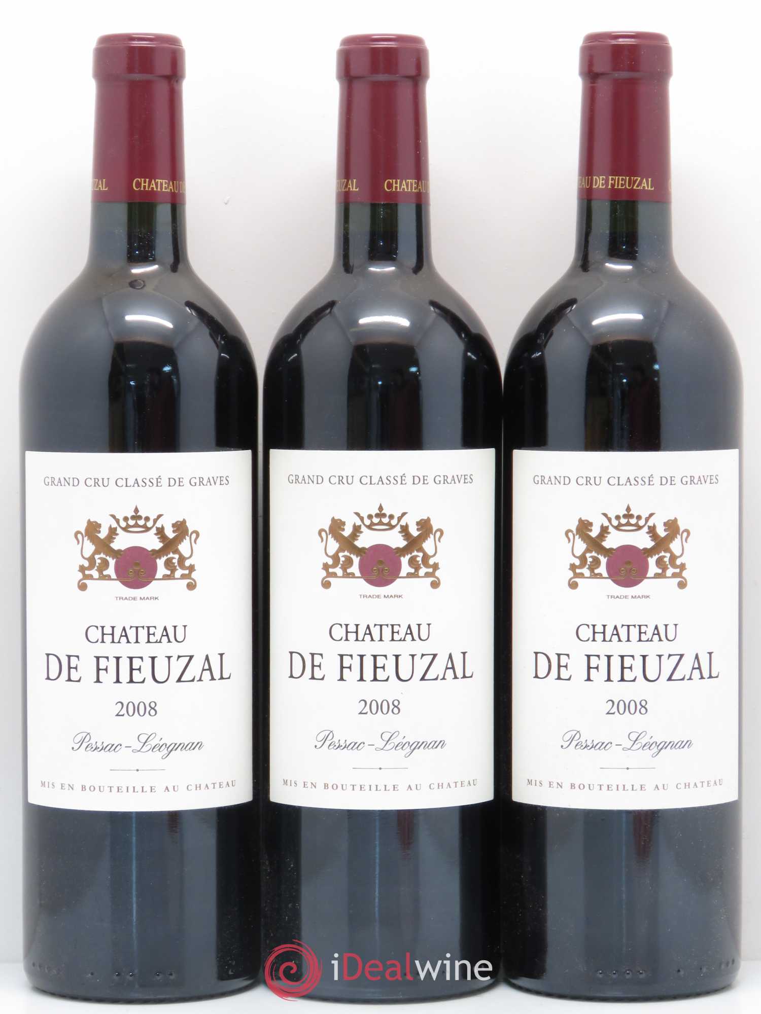 Château de Fieuzal Cru Classé de Graves 2008 - Lot de 12 bouteilles - 4